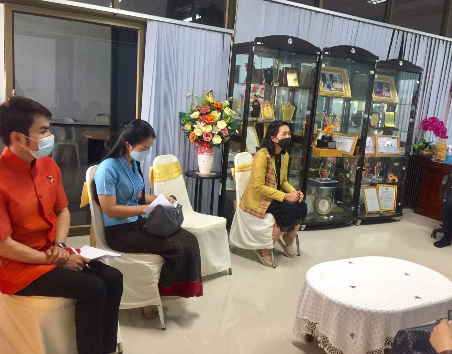 สำนักงานพัฒนาชุมชนจังหวัดมหาสารคาม หารือแนวทางส่งเสริมและสนับสนุนนักเรียนกลุ่มเยาวชนไทย ใส่ใจภูมิปัญญาท้องถิ่น โรงเรียนพยัคฆภูมิพิทยาคาร