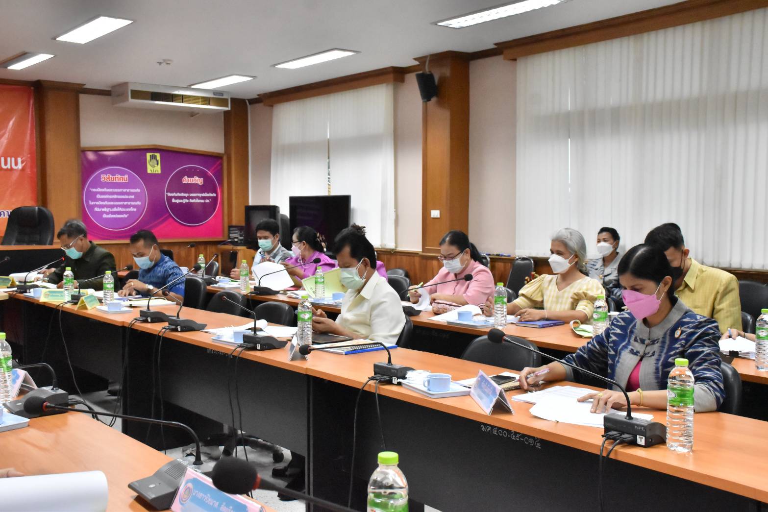 ⚡️⚡️ คณะอนุกรรมการบริหารกองทุนพัฒนาบทบาทสตรีระดับจังหวัดมหาสารคาม จัดประชุมครั้งที่ 3/2565