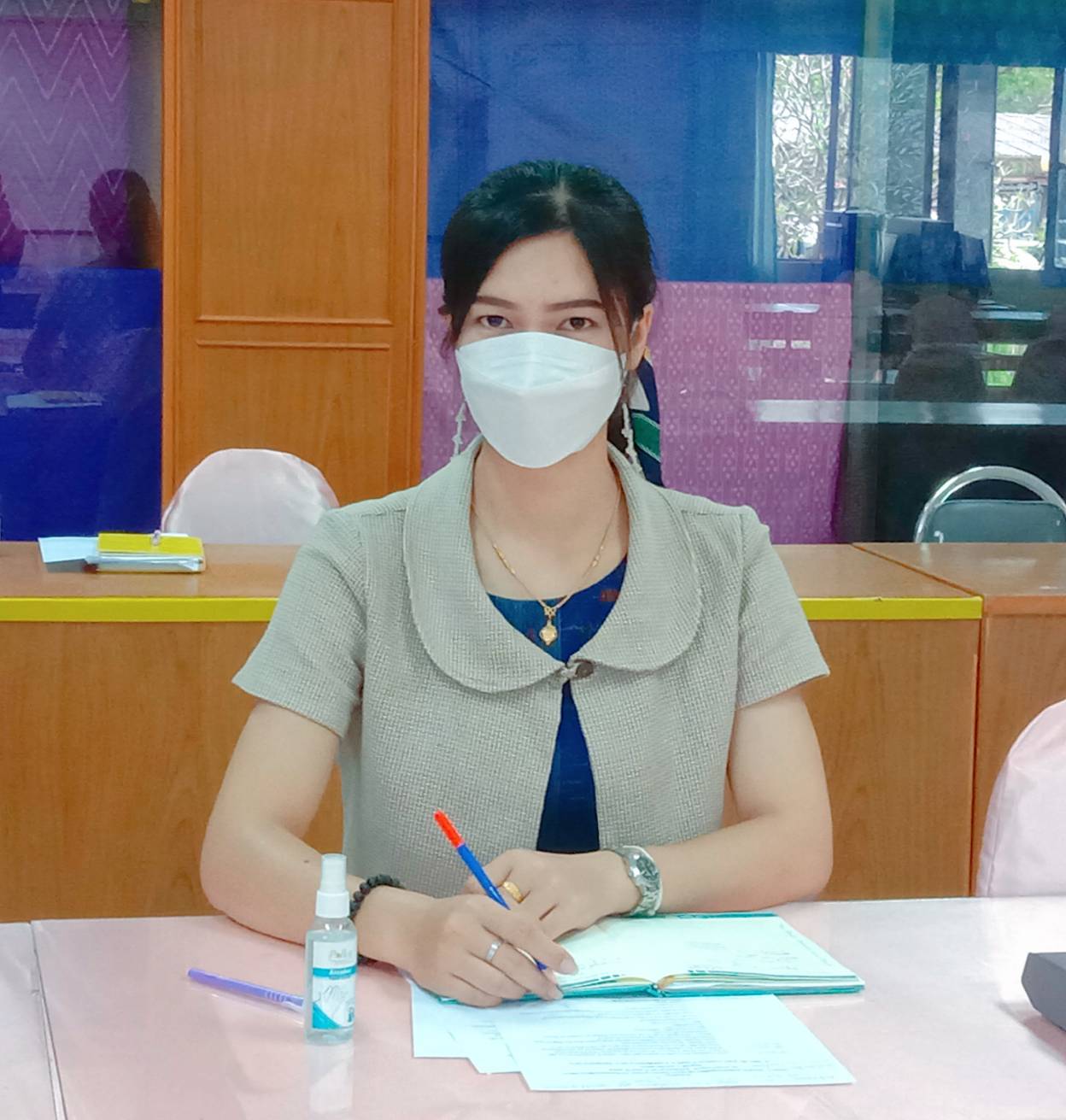 สำนักงานเลขานุการ อกส.จ.มหาสารคาม ประชุมวางแผนการดำเนินงานกองทุนพัฒนาบทบาทสตรี