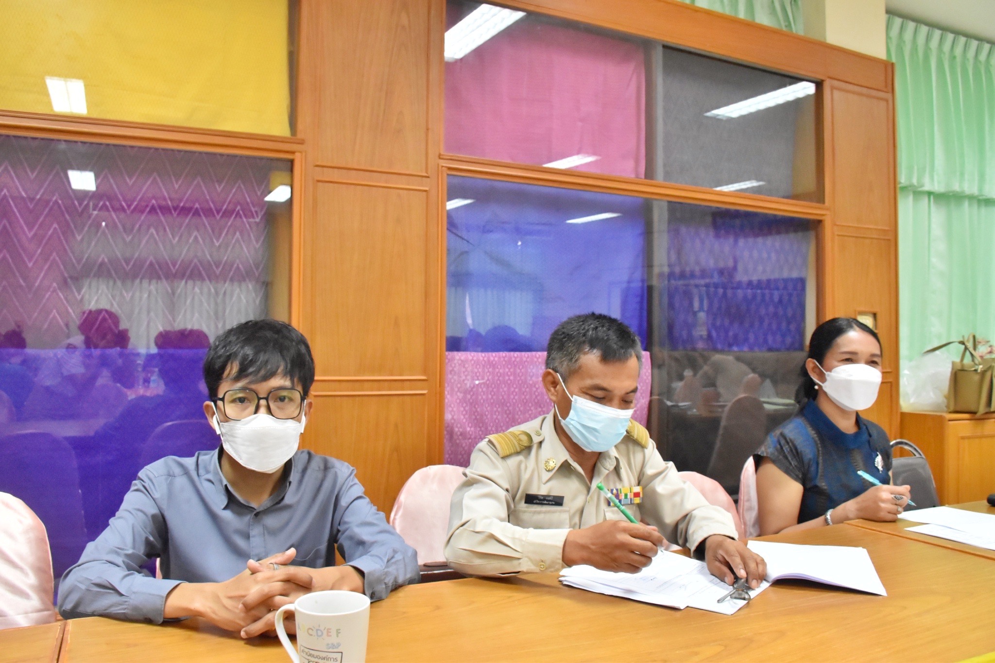 สำนักงานเลขานุการคณะอนุกรรมการบริหารกองทุนพัฒนาบทบาทสตรีจังหวัดมหาสารคามจัดประชุมคณะทำงานขับเคลื่อนกองทุนพัฒนาบทบาสตรีจังหวัดมหาสารคาม ครั้งที่ 3/2565
