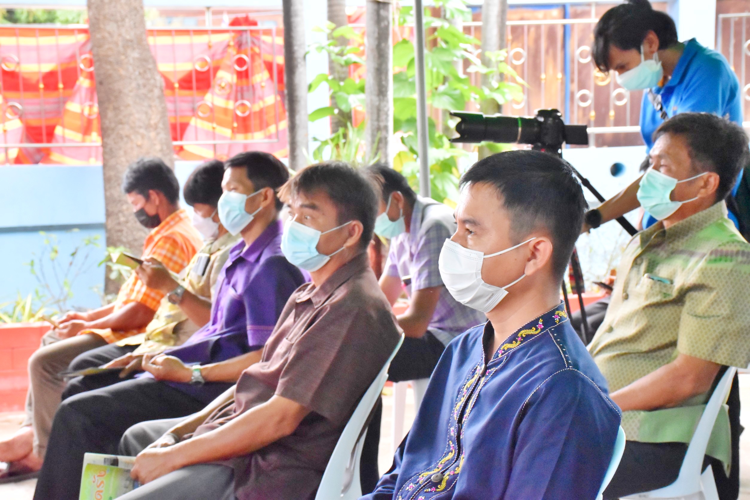 นายวสันต์ ชิงชนะ ผู้ตรวจราชการกรมการพัฒนาชุมชน เปิดงานโครงการส่งเสริมการท่องเที่ยวเชิงสร้างสรรค์และวัฒนธรรม