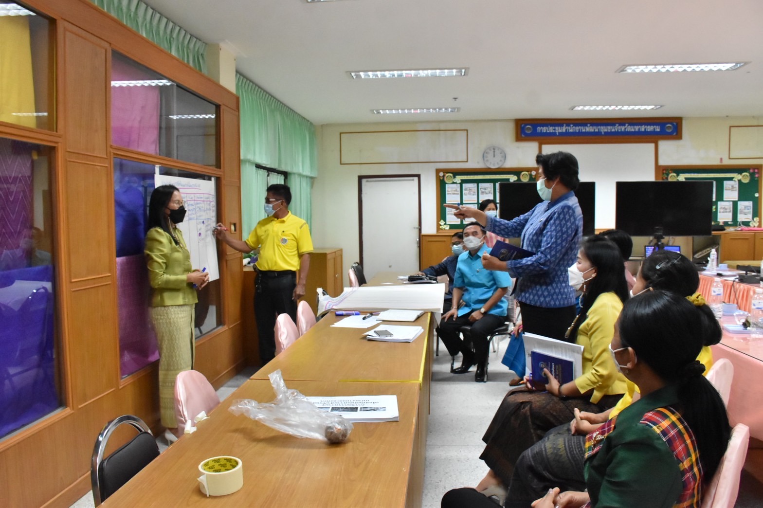 พช.มหาสารคาม ร่วมประชุมการฝึกอบรมโครงการสร้างองค์กรแห่งการเรียนรู้ สู่พัฒนาชุมชนแห่งการเรียนรู้ผ่านสื่ออิเล็กทรอนิกส์ (ระบบ Zoom Cloud Meeting)?