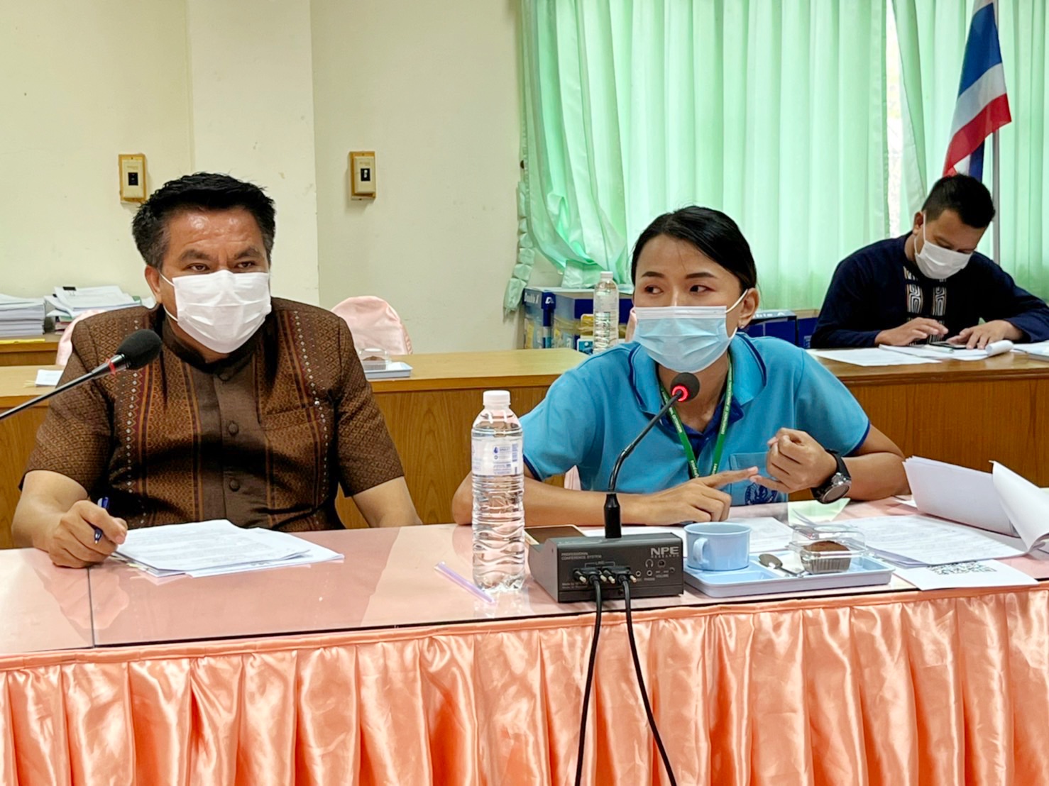 พช.มหาสารคามประชุมคณะทำงานด้านการพัฒนาเศรษฐกิจฐานรากและประชารัฐจังหวัดมหาสารคาม (E๓) และผู้เกี่ยวข้องครั้งที่ ๑ / ๒๕๖๕