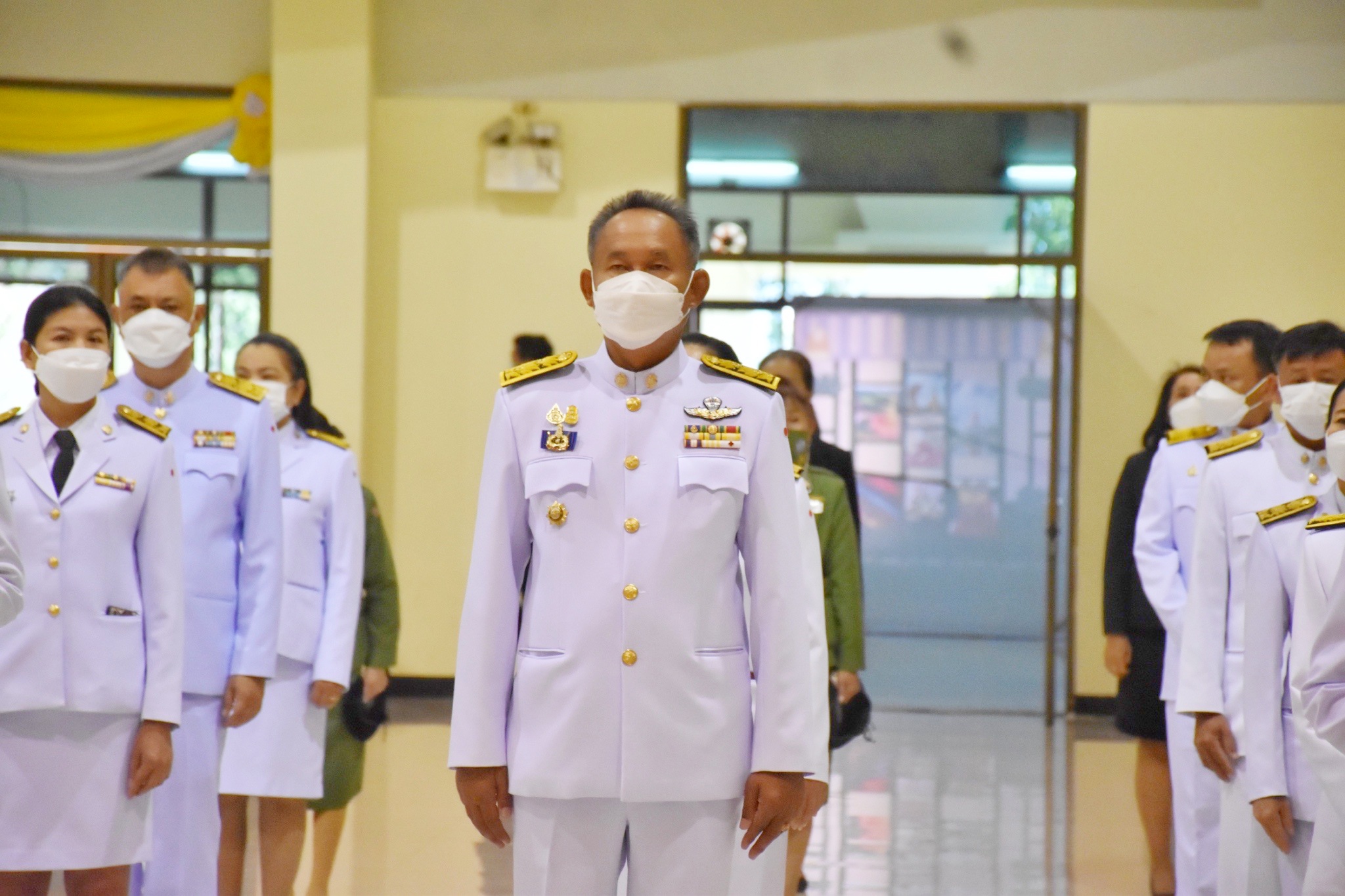 พช.มหาสารคามร่วมถวายราชสักการะแด่พระบาทสมเด็จพระบรมชนกาธิเบศร มหาภูมิพลอดุลเดชมหาราช บรมนาถบพิตร “พระบิดาแห่งมาตรฐานการช่างไทย”
