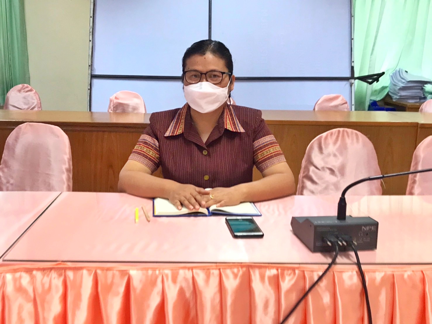 พช.มหาสารคามร่วมการประชุมกรมการพัฒนาชุมชน ครั้งที่ 3/2565 ผ่านระบบ (Video Conference และ TV พช.)