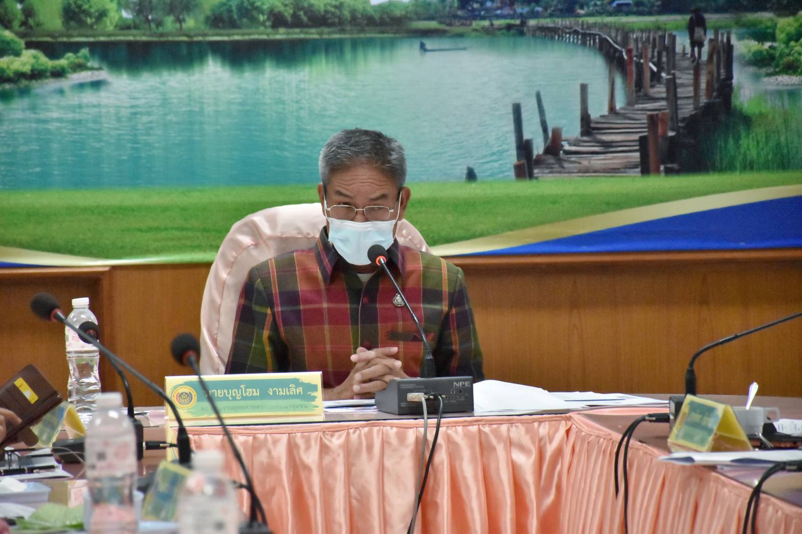พช.มหาสารคาม ประชุมเชิงปฏิบัติการตรวจติดตามผลการดำเนินงานของหน่วยรับตรวจ รายไตรมาสครั้งที่ 2 ประจำปีงบประมาณ พ.ศ. 2565