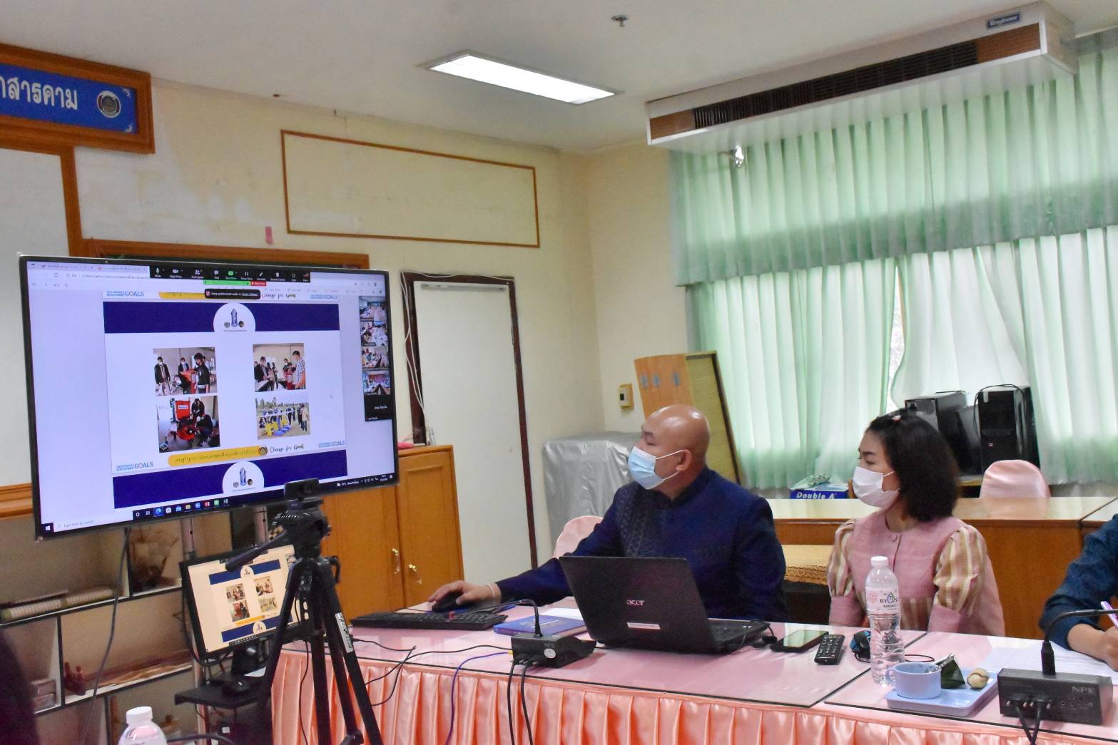 พช.มหาสารคาม ประชุมเชิงปฏิบัติการตรวจติดตามผลการดำเนินงานของหน่วยรับตรวจ รายไตรมาสครั้งที่ 2 ประจำปีงบประมาณ พ.ศ. 2565