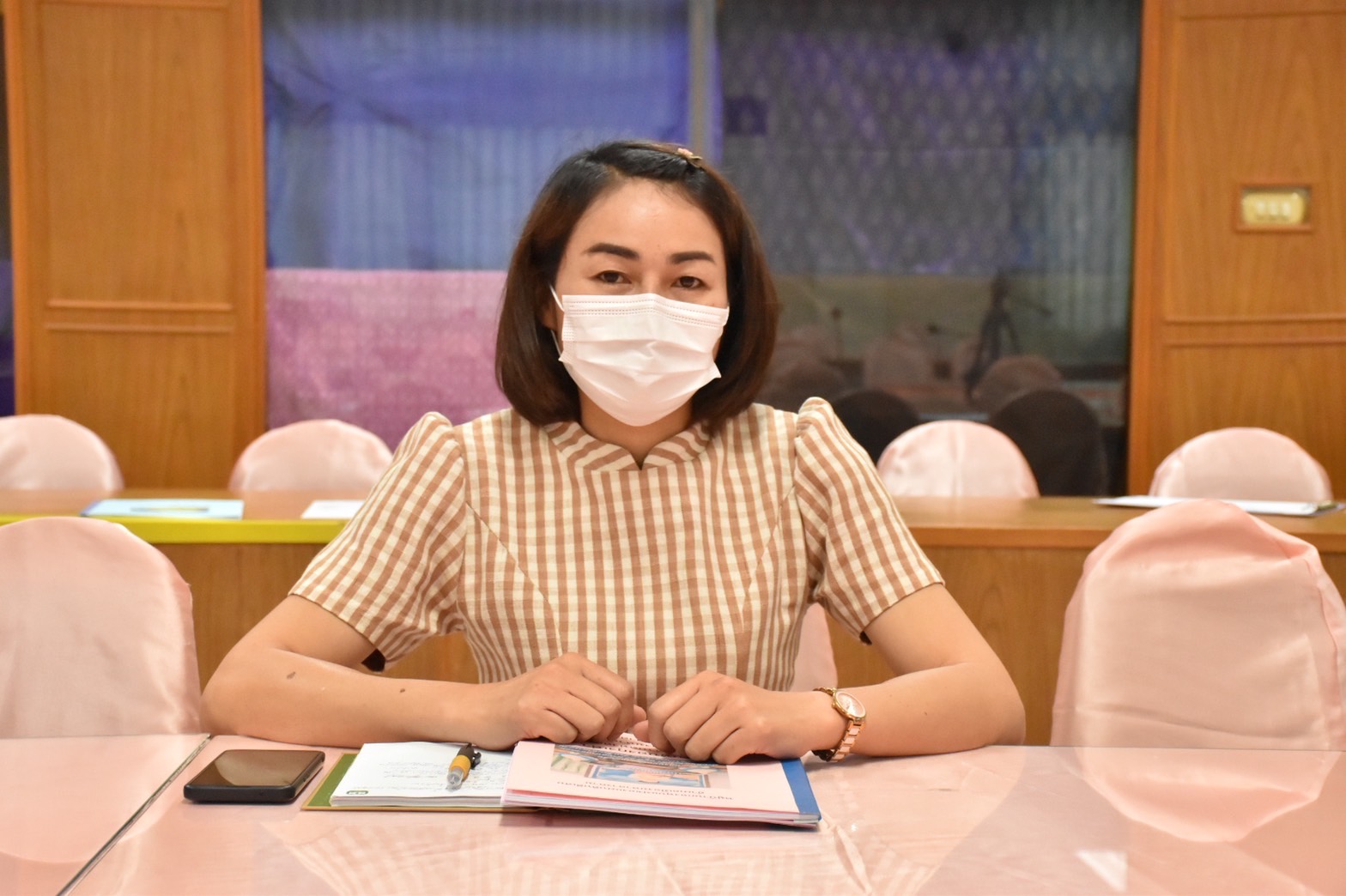จังหวัดมหาสารคามประกวดหมู่บ้านกองทุนแม่ของแผ่นดินดีเด่นระดับจังหวัด ประจำปี 2565 ผ่านระบบ Zoom Cloud Meeting