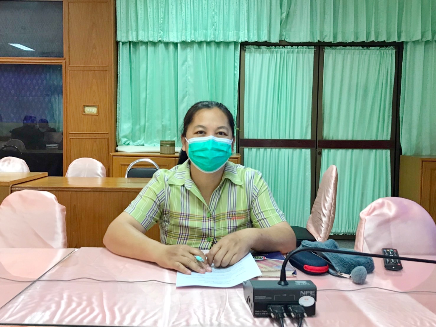 พช.มหาสารคามร่วมการประชุมกรมการพัฒนาชุมชน ครั้งที่ 3/2565 ผ่านระบบ (Video Conference และ TV พช.)