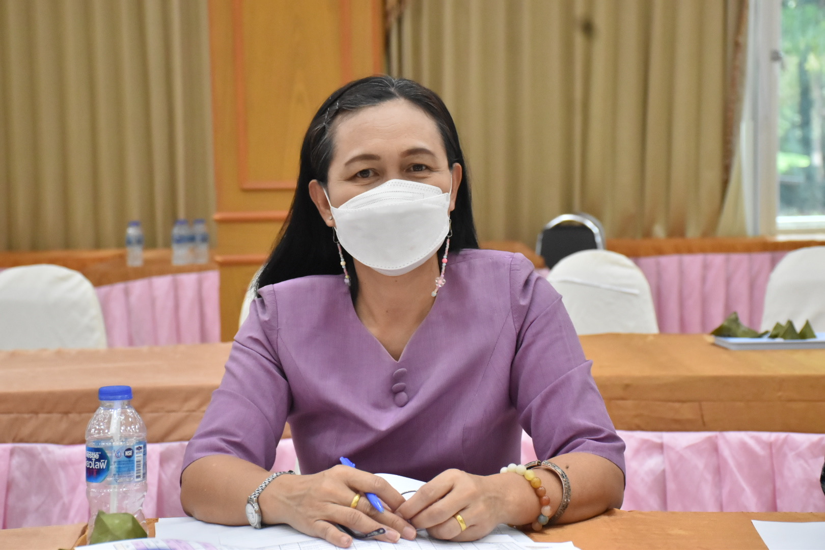 พช.มหาสารคามประชุมประจำเดือนสำนักงานพัฒนาชุมชนจังหวัดมหาสารคาม ครั้งที่ ๓/๒๕๖๕