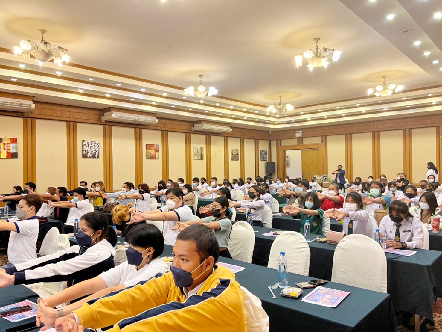 พช.มหาสารคามร่วมอบรม Speacial talk KEY TO SUCESS 2022 ไขกุญแจประตู สู่ความสำเร็จ ครั้งที่3
