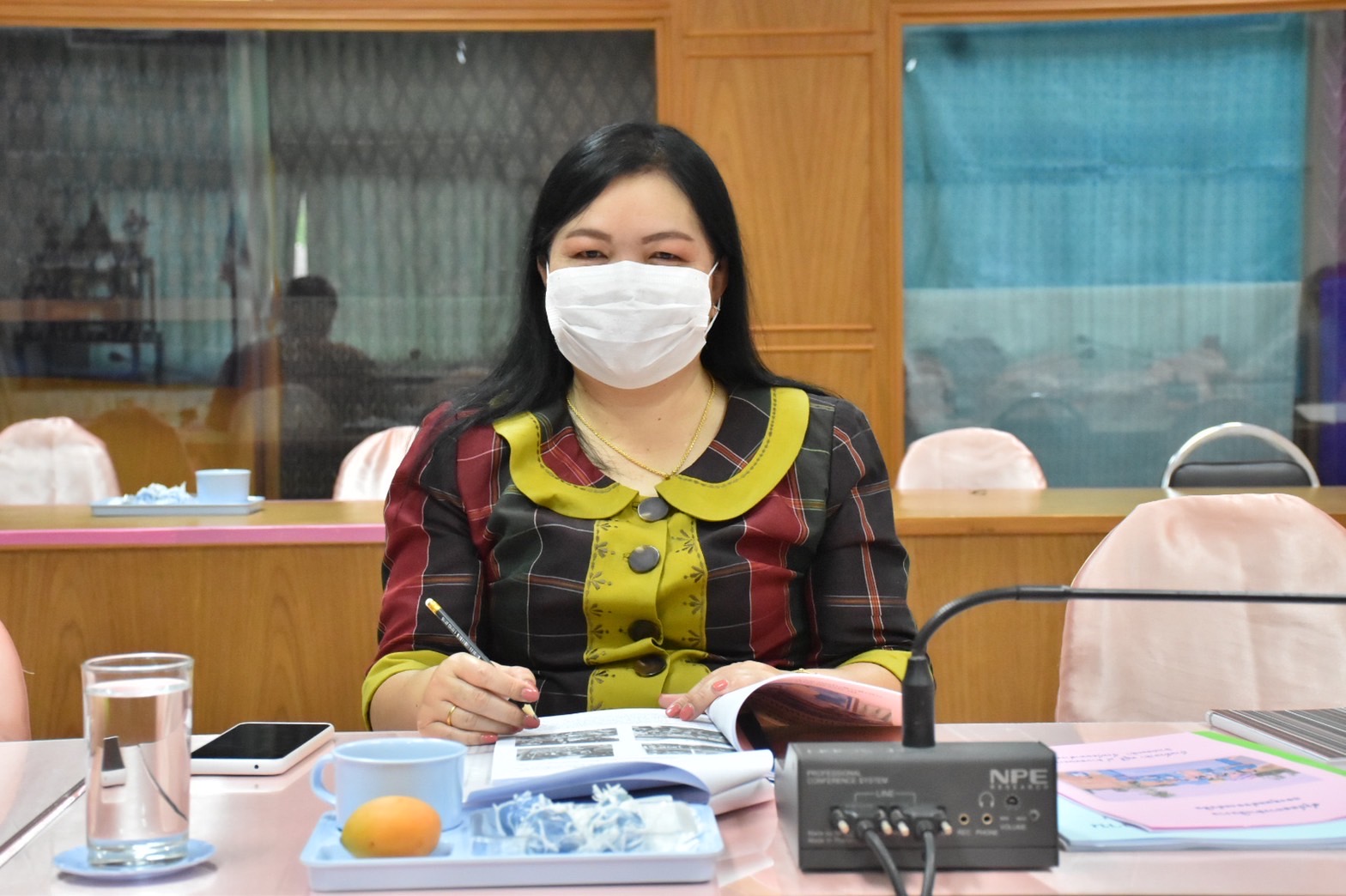 จังหวัดมหาสารคามประกวดหมู่บ้านกองทุนแม่ของแผ่นดินดีเด่นระดับจังหวัด ประจำปี 2565 ผ่านระบบ Zoom Cloud Meeting