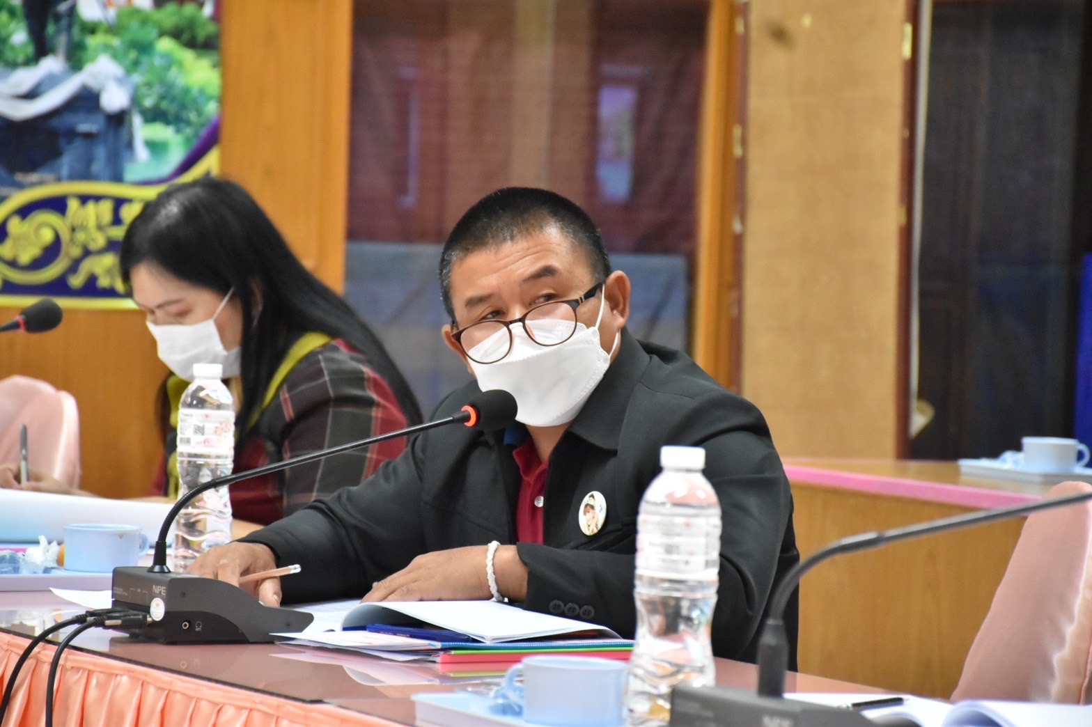 จังหวัดมหาสารคามประกวดหมู่บ้านกองทุนแม่ของแผ่นดินดีเด่นระดับจังหวัด ประจำปี 2565 ผ่านระบบ Zoom Cloud Meeting