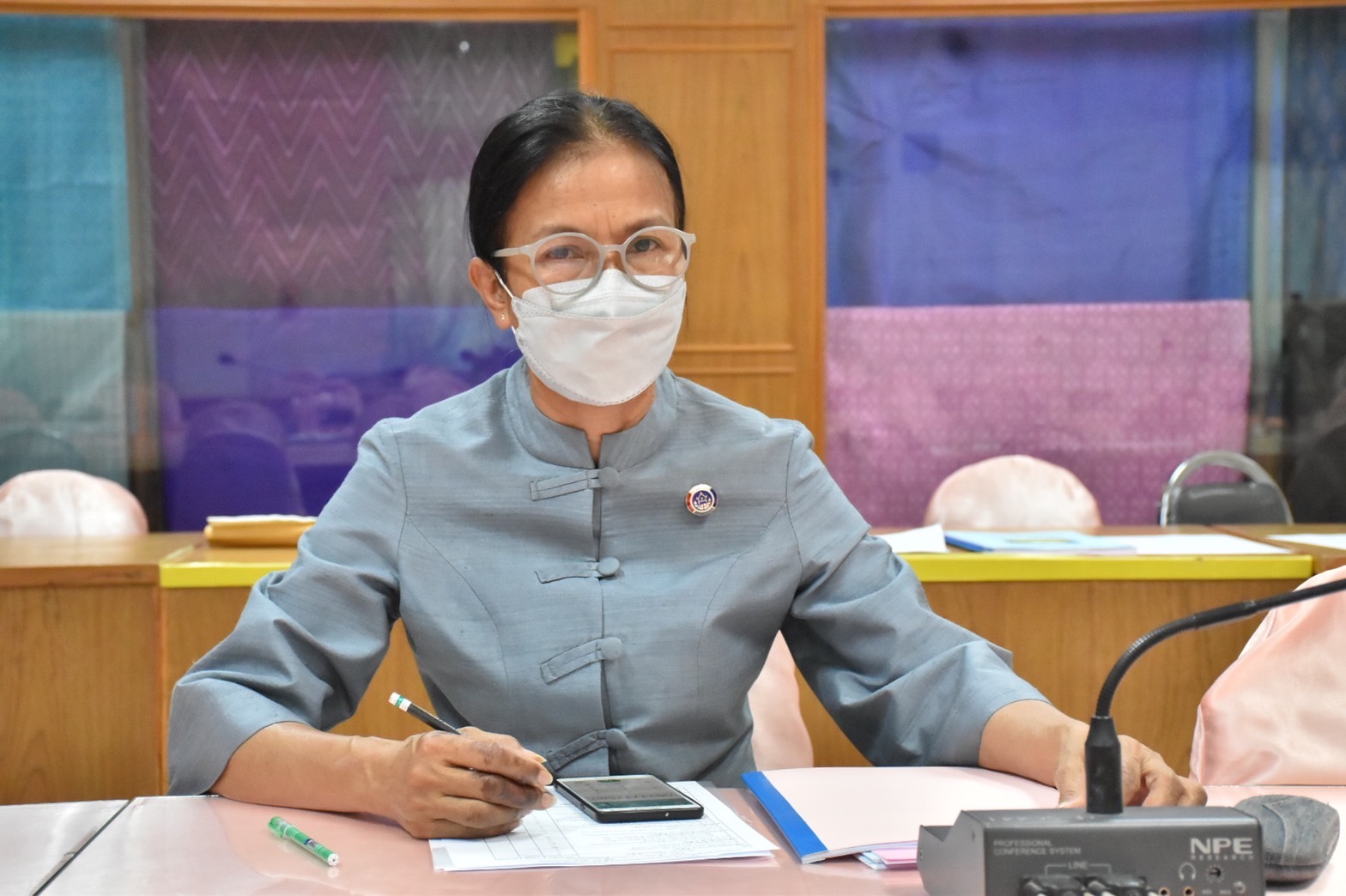 จังหวัดมหาสารคามประกวดหมู่บ้านกองทุนแม่ของแผ่นดินดีเด่นระดับจังหวัด ประจำปี 2565 ผ่านระบบ Zoom Cloud Meeting
