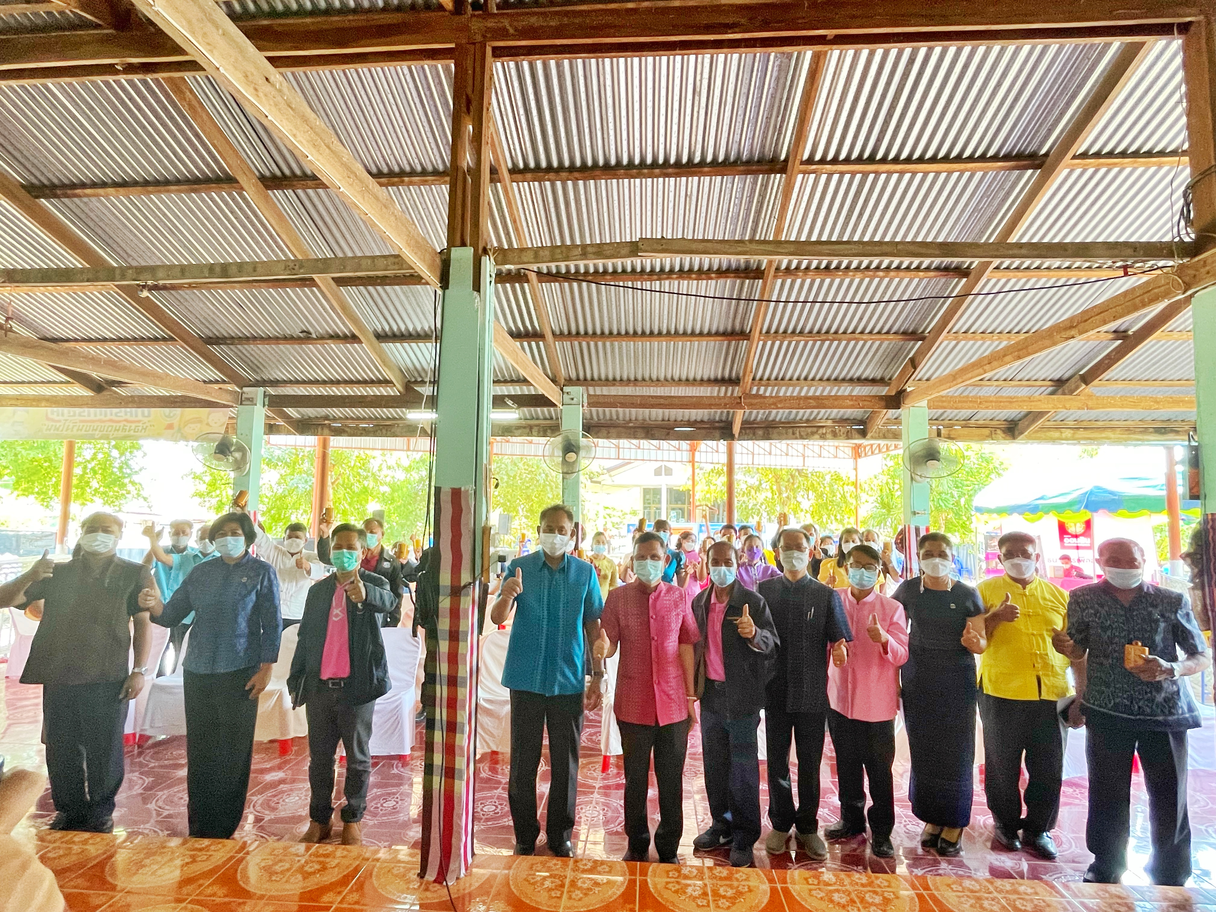 ผู้ว่าราชการจังหวัดมหาสารคามเปิดงานมหกรรมการออมลดความเหลื่อมล้ำของประชาชนและประกาศวาระการส่งเสริมการออมภาคประชาชน