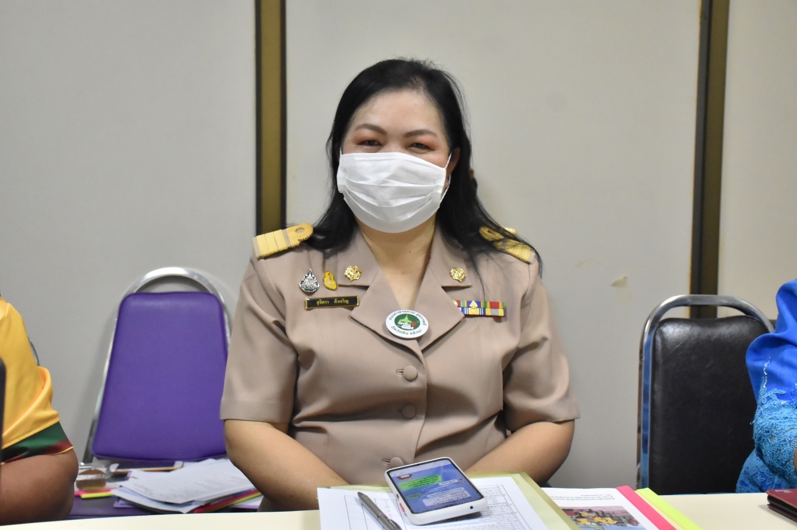 จังหวัดมหาสารคามประกวดหมู่บ้านกองทุนแม่ของแผ่นดินดีเด่นระดับจังหวัด ประจำปี 2565 ผ่านระบบ Zoom Cloud Meeting