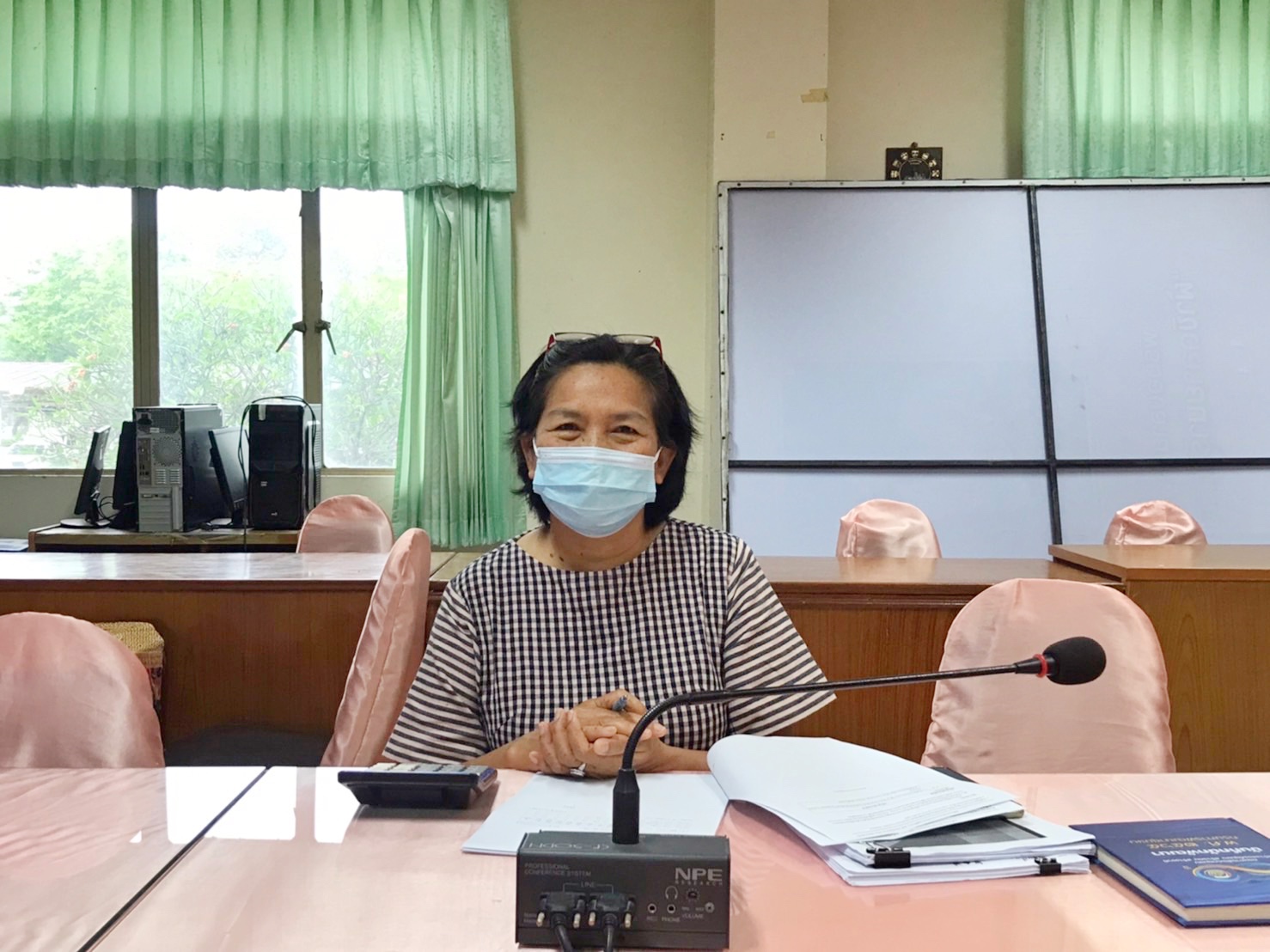 พช.มหาสารคามร่วมการประชุมกรมการพัฒนาชุมชน ครั้งที่ 3/2565 ผ่านระบบ (Video Conference และ TV พช.)