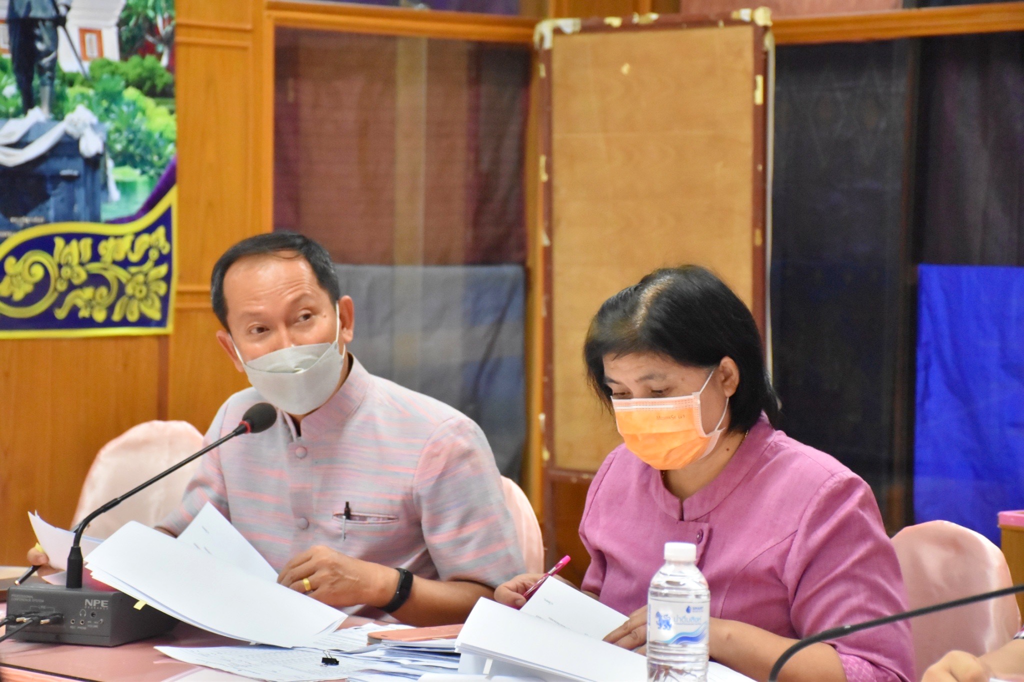 พช.มหาสารคามประชุมคณะทำงานด้านการพัฒนาเศรษฐกิจฐานรากและประชารัฐจังหวัดมหาสารคาม (E๓) และผู้เกี่ยวข้องครั้งที่ ๑ / ๒๕๖๕