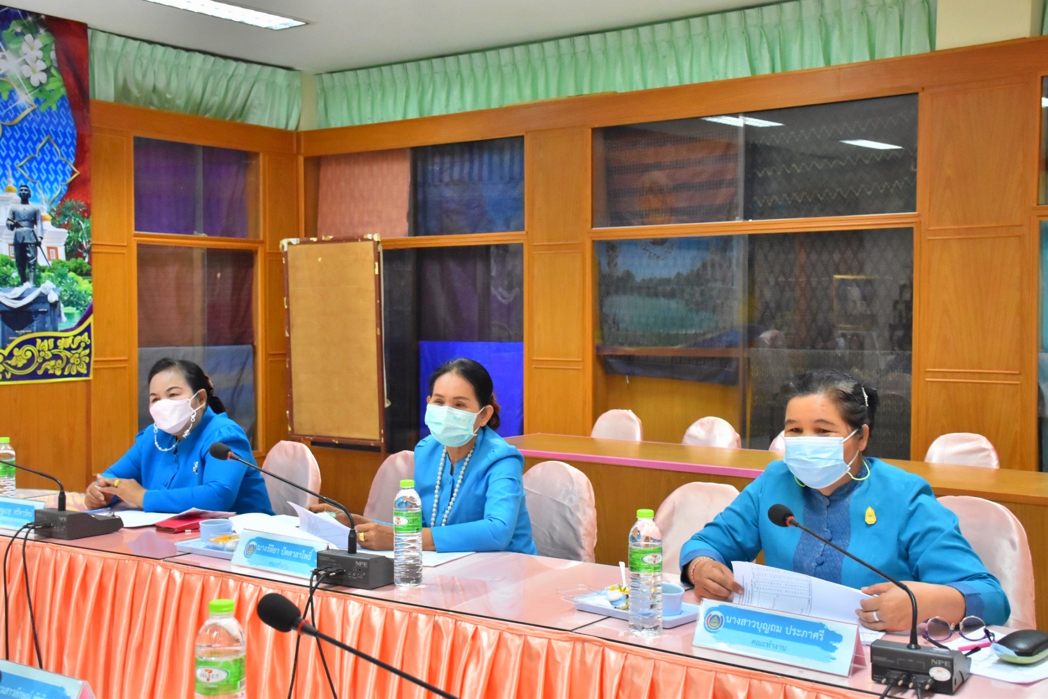 สำนักงานเลขานุการคณะอนุกรรมการบริหารกองทุนพัฒนาบทบาทสตรีจังหวัดมหาสารคามจัดประชุมคณะทำงานขับเคลื่อนกองทุนพัฒนาบทบาสตรีจังหวัดมหาสารคาม ครั้งที่ 3/2565