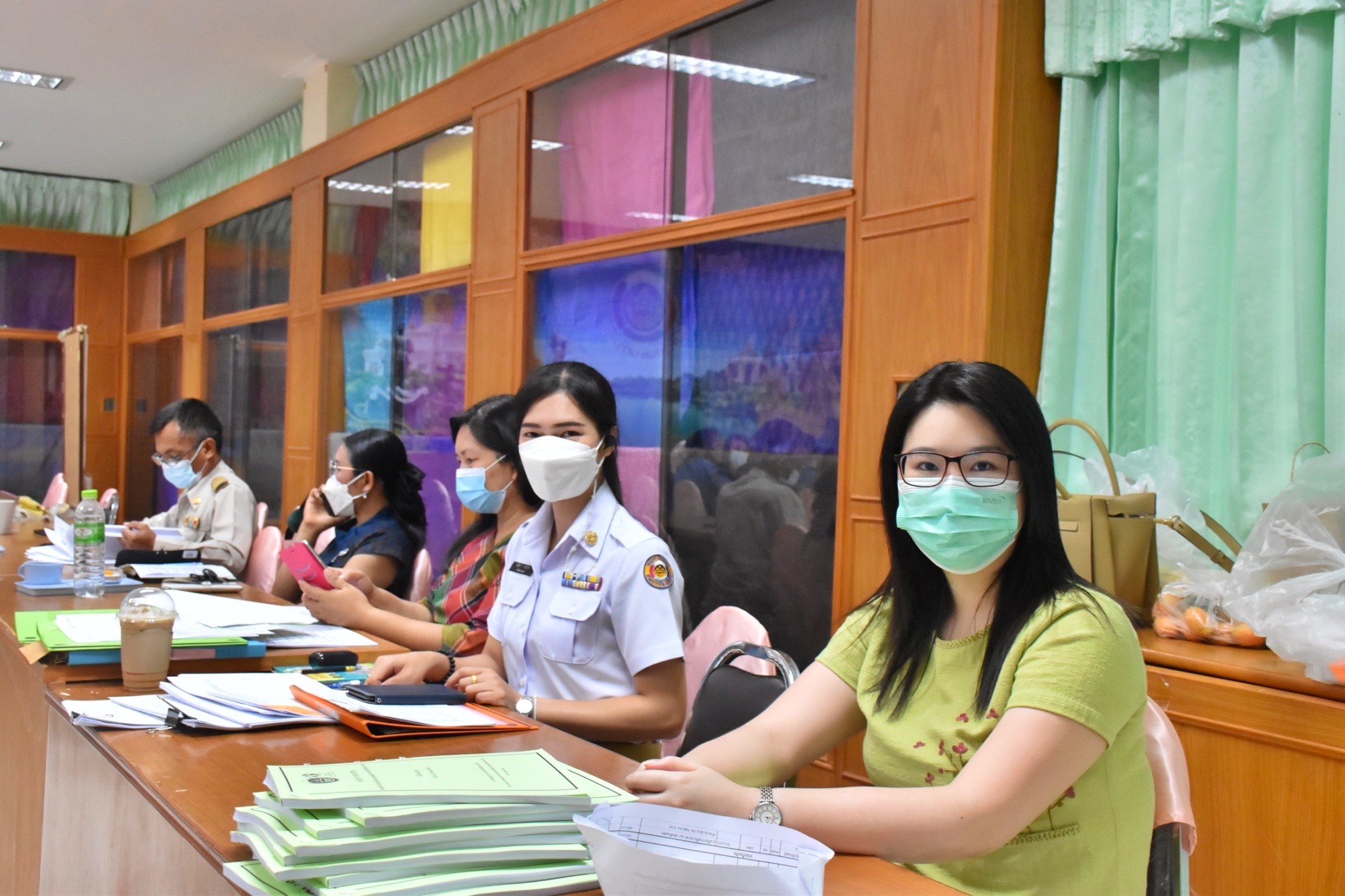 สำนักงานเลขานุการคณะอนุกรรมการบริหารกองทุนพัฒนาบทบาทสตรีจังหวัดมหาสารคามจัดประชุมคณะทำงานขับเคลื่อนกองทุนพัฒนาบทบาสตรีจังหวัดมหาสารคาม ครั้งที่ 3/2565