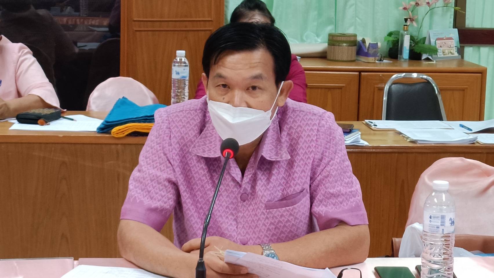 พช.มหาสารคามประชุมคณะทำงานด้านการพัฒนาเศรษฐกิจฐานรากและประชารัฐจังหวัดมหาสารคาม (E๓) และผู้เกี่ยวข้องครั้งที่ ๑ / ๒๕๖๕