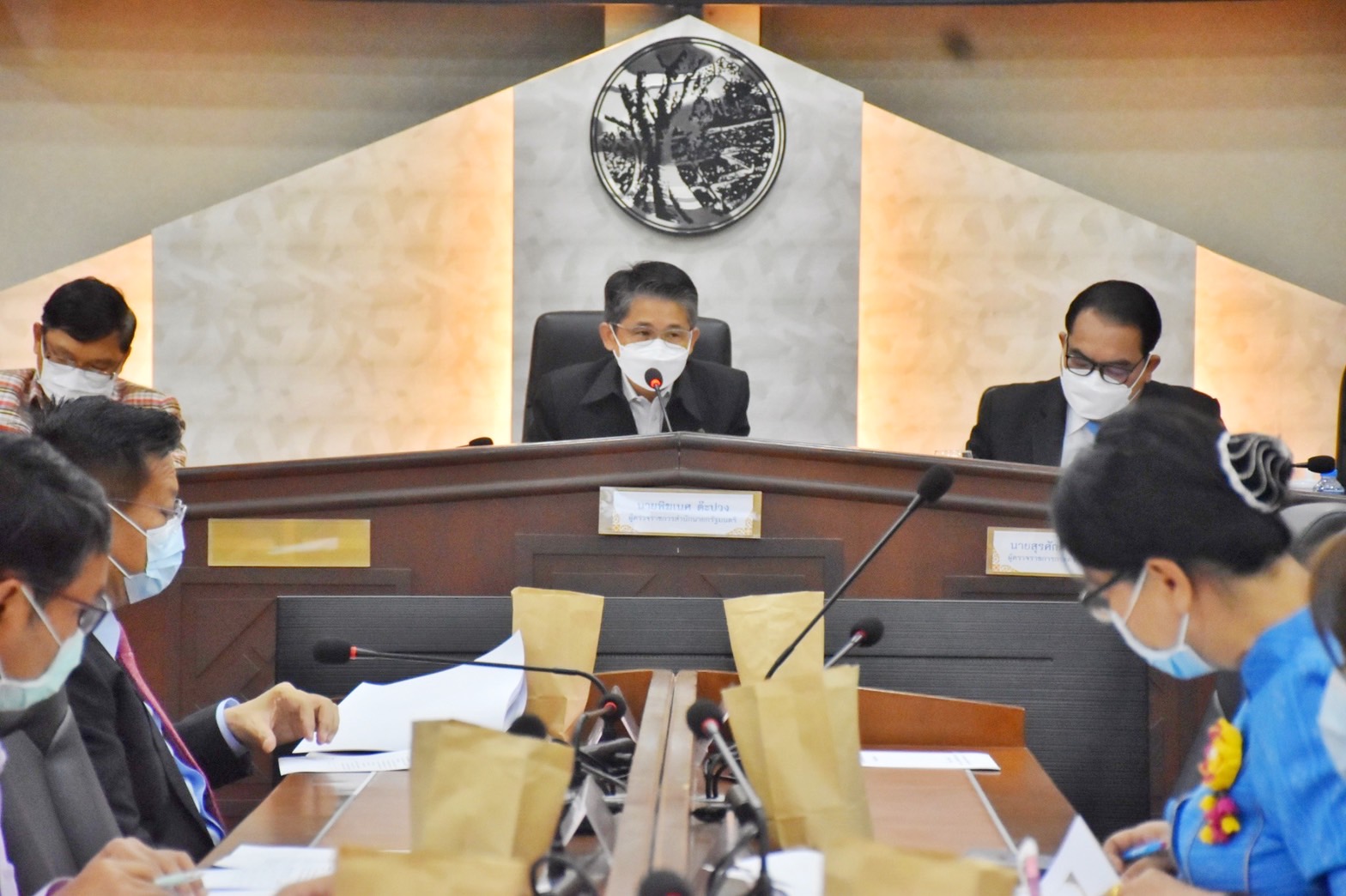 พช.มหาสารคาม ร่วมประชุมการตรวจราชการตามแผนการตรวจราชการแบบบูรณาการของคณะผู้ตรวจราชการ เขตตรวจราชการที่ 12 ประจำปีงบประมาณ พ.ศ. 2565