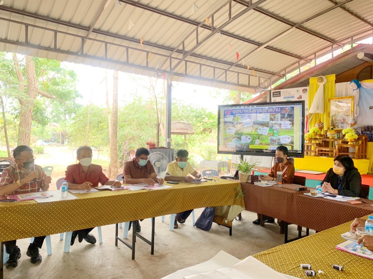 พช.มหาสารคาม สร้างพลังชุมชน จัดประชุมเชิงปฏิบัติการการขับเคลื่อนศูนย์ผู้นำจิตอาสาพัฒนาชุมชน