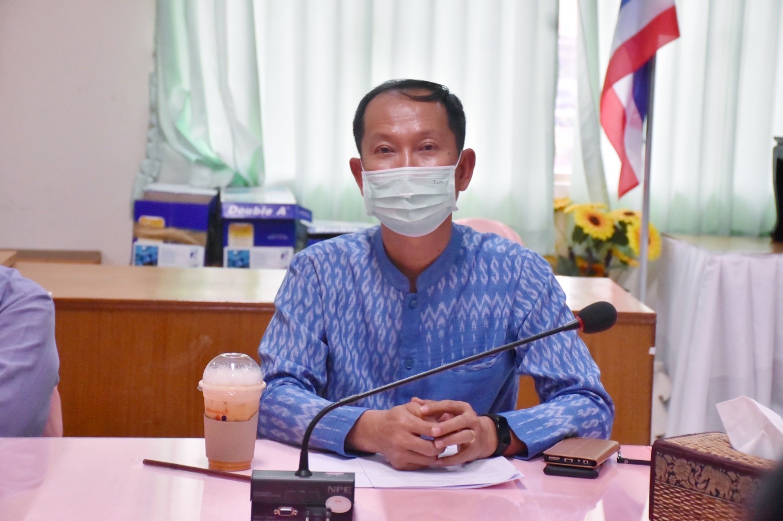 พช.มหาสารคาม ประชุมคณะกรรมการเครือข่าย OTOP จังหวัดมหาสารคาม ครั้งที่ 1 ประจำปี 2565