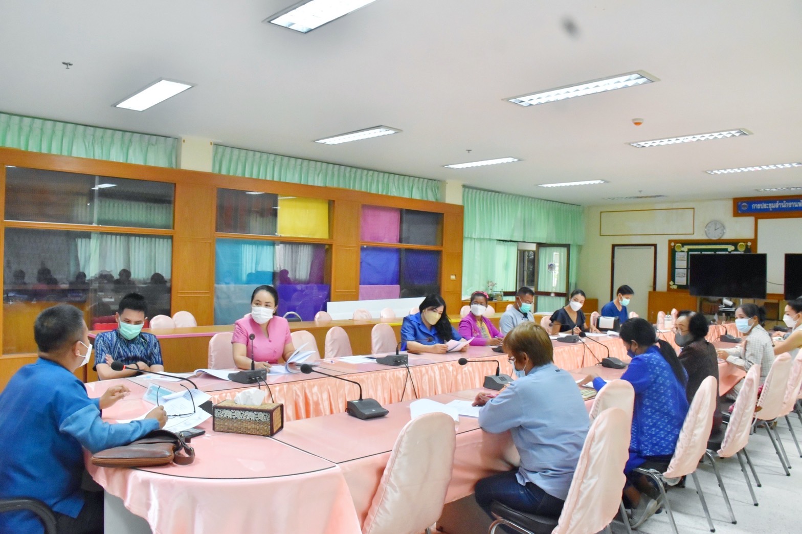 พช.มหาสารคาม ประชุมคณะกรรมการเครือข่าย OTOP จังหวัดมหาสารคาม ครั้งที่ 1 ประจำปี 2565