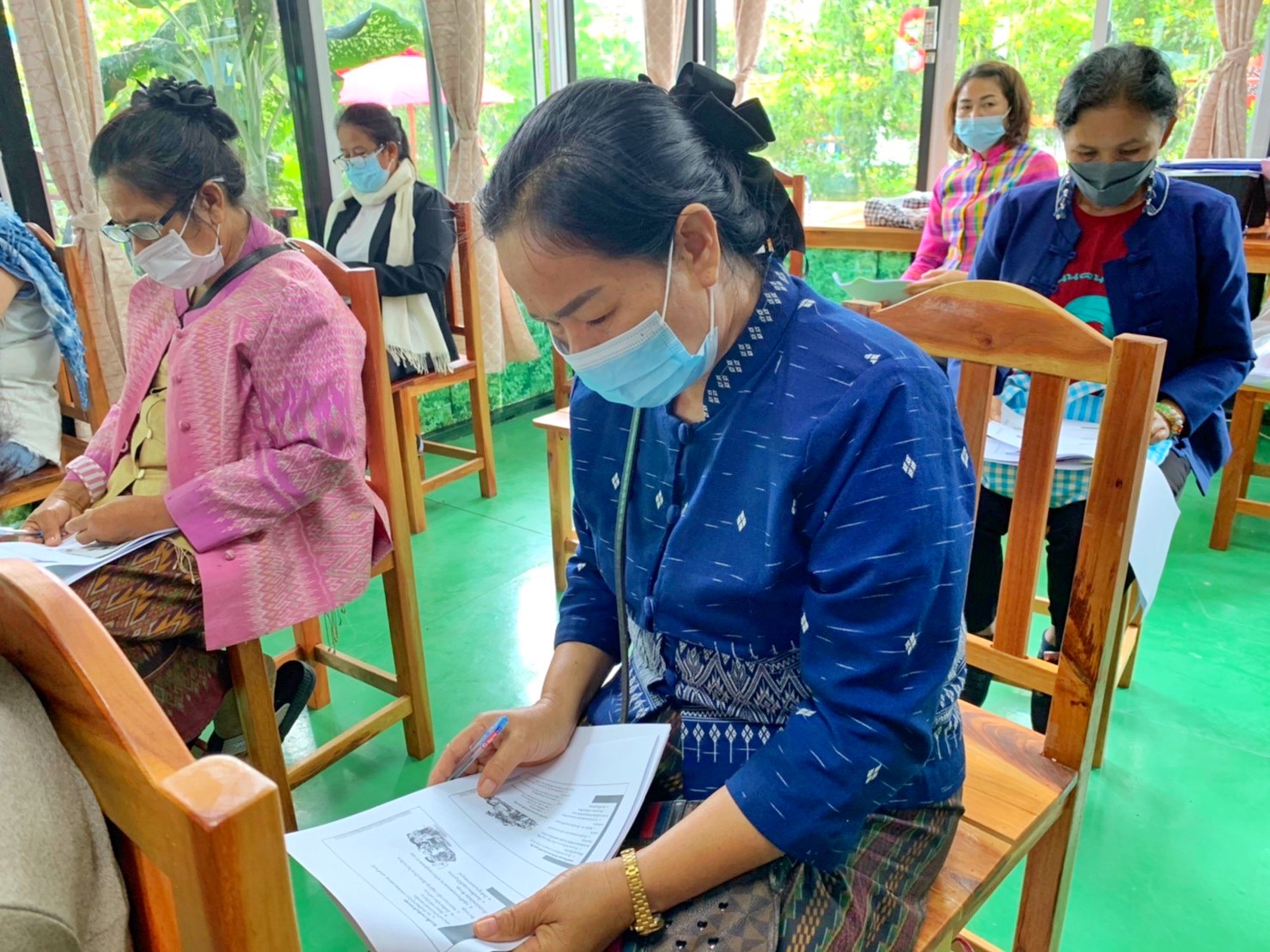 พช.มหาสารคามประชุมเชิงปฏิบัติการพัฒนาศักยภาพเครือข่าย OTOP