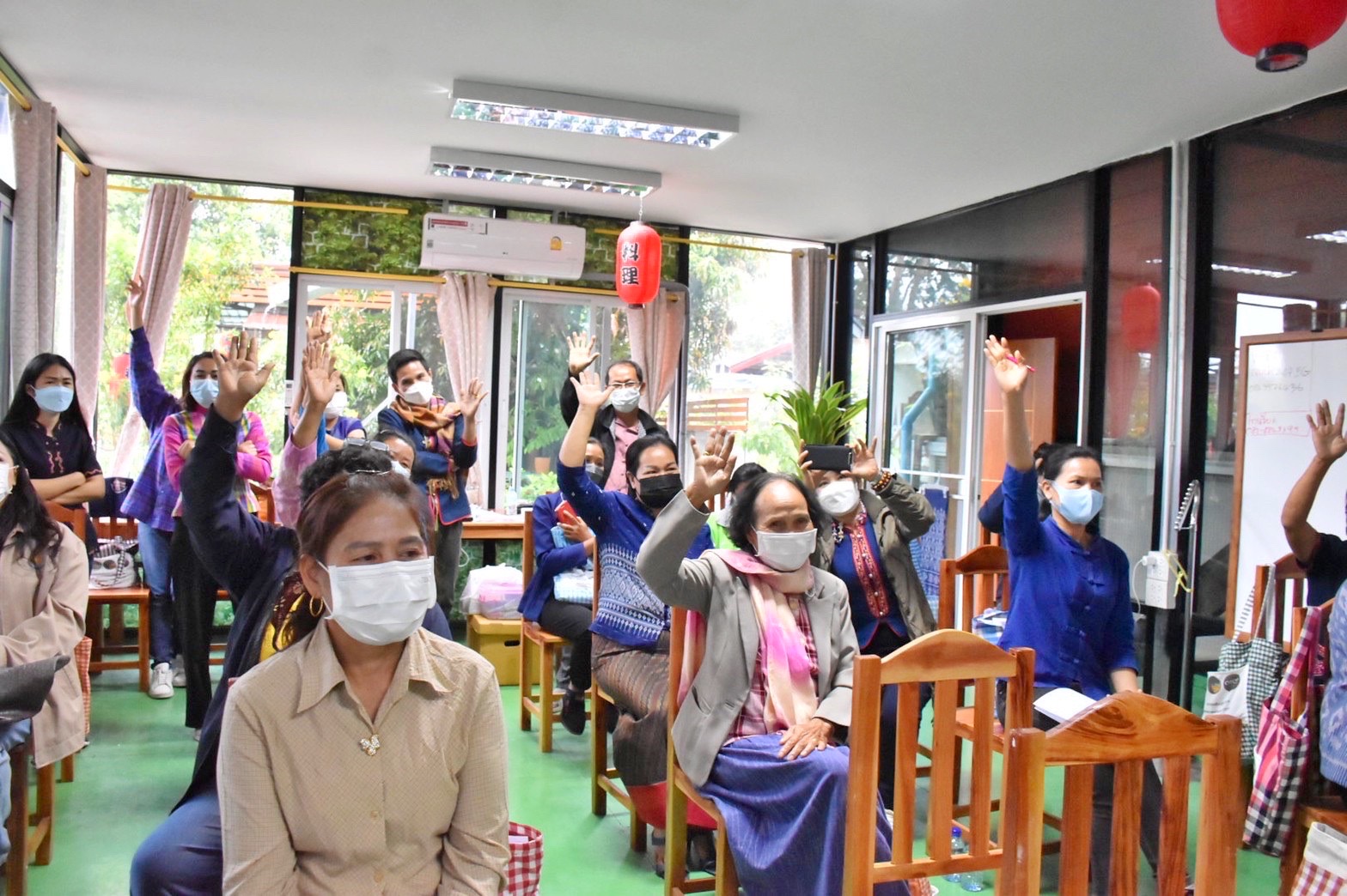 พช.มหาสารคามประชุมเชิงปฏิบัติการพัฒนาศักยภาพเครือข่าย OTOP