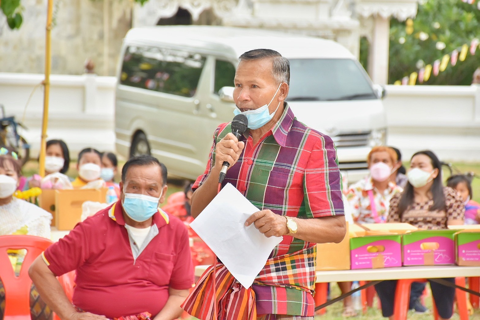 รองอธิบดีกรมการพัฒนาชุมชน นำทีมผู้บริหาร พช. ลงพื้นที่ติดตามการดำเนินงานบริษัท ประชารัฐรักสามัคคีมหาสารคาม(วิสาหกิจเพื่อสังคม) จำกัด
