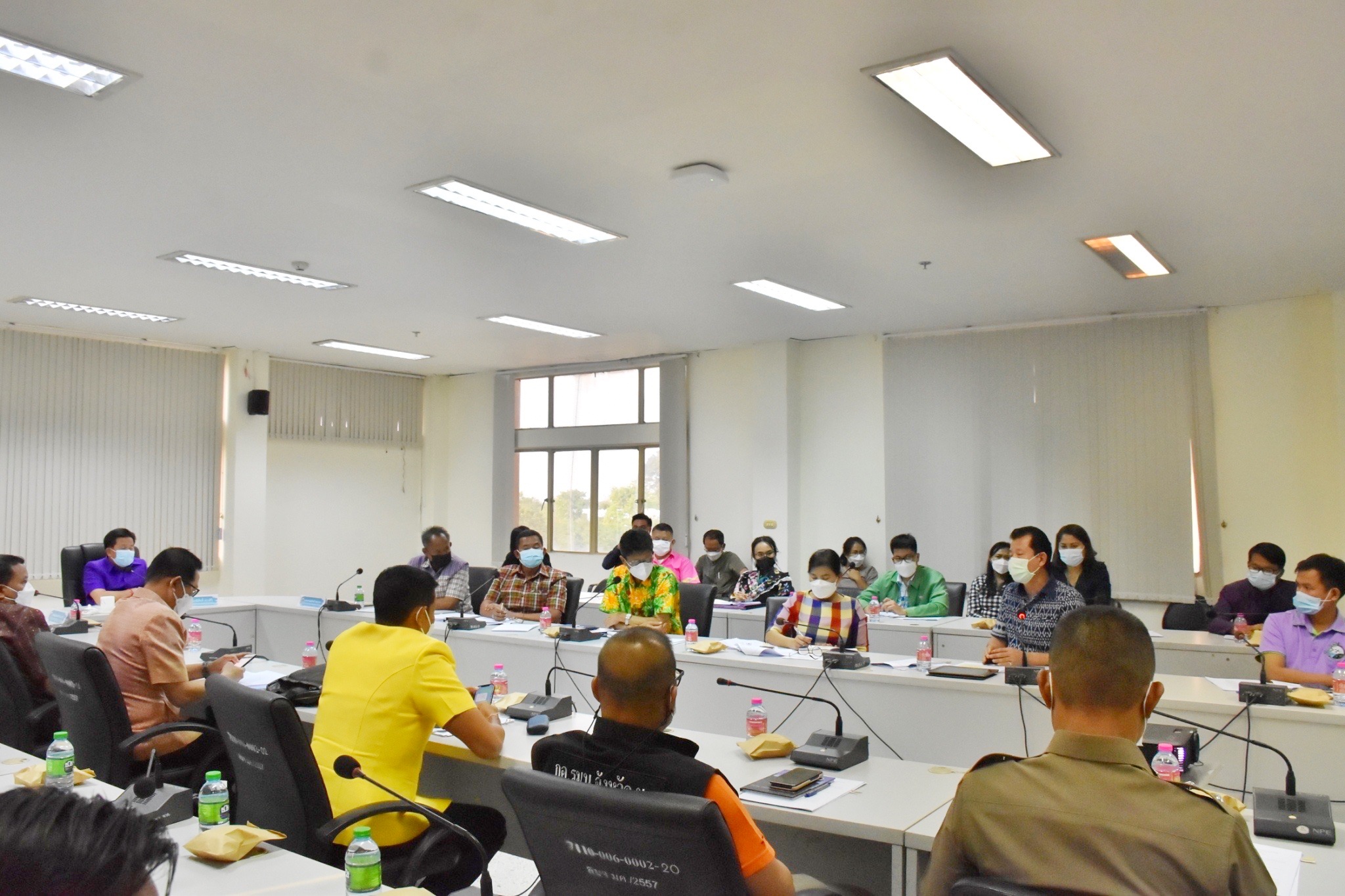พช.มหาสารคามประชุมคณะกรรมการบริหารศูนย์อำนวยการขจัดความยากจนและพัฒนาคนทุกช่วงวัยอย่างยั่งยืนตามหลักปรัชญาของเศรษฐกิจพอเพียงจังหวัดมหาสารคาม (คจพ.จ.)