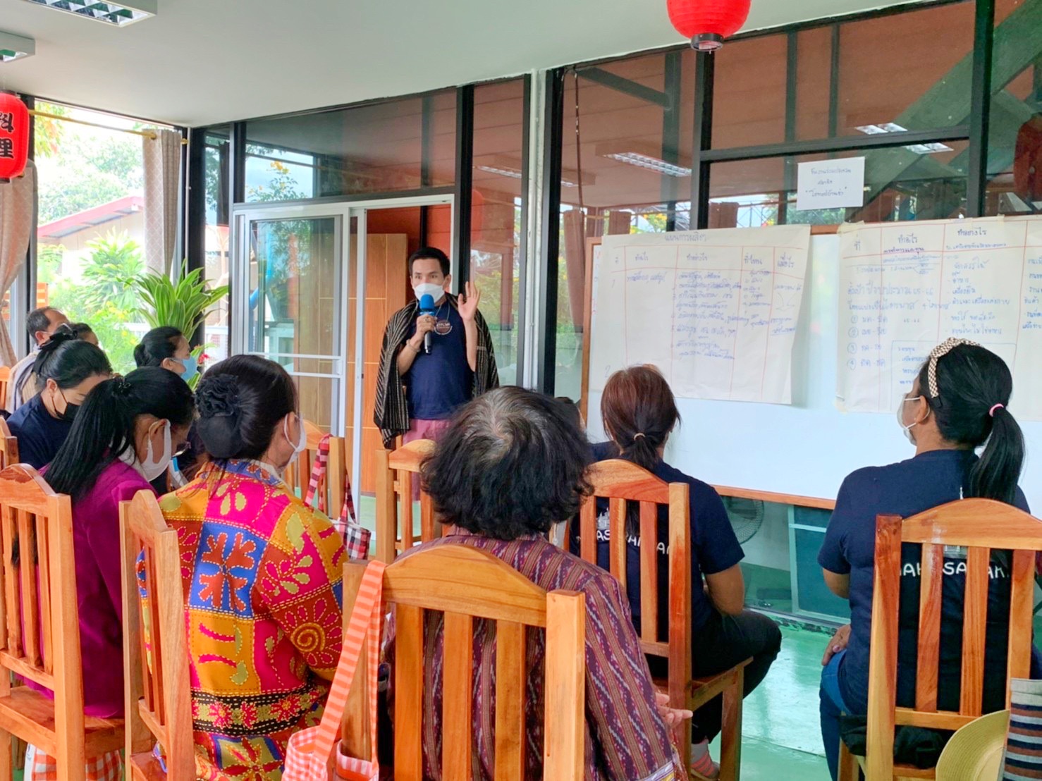 พช.มหาสารคามประชุมเชิงปฏิบัติการพัฒนาศักยภาพเครือข่าย OTOP