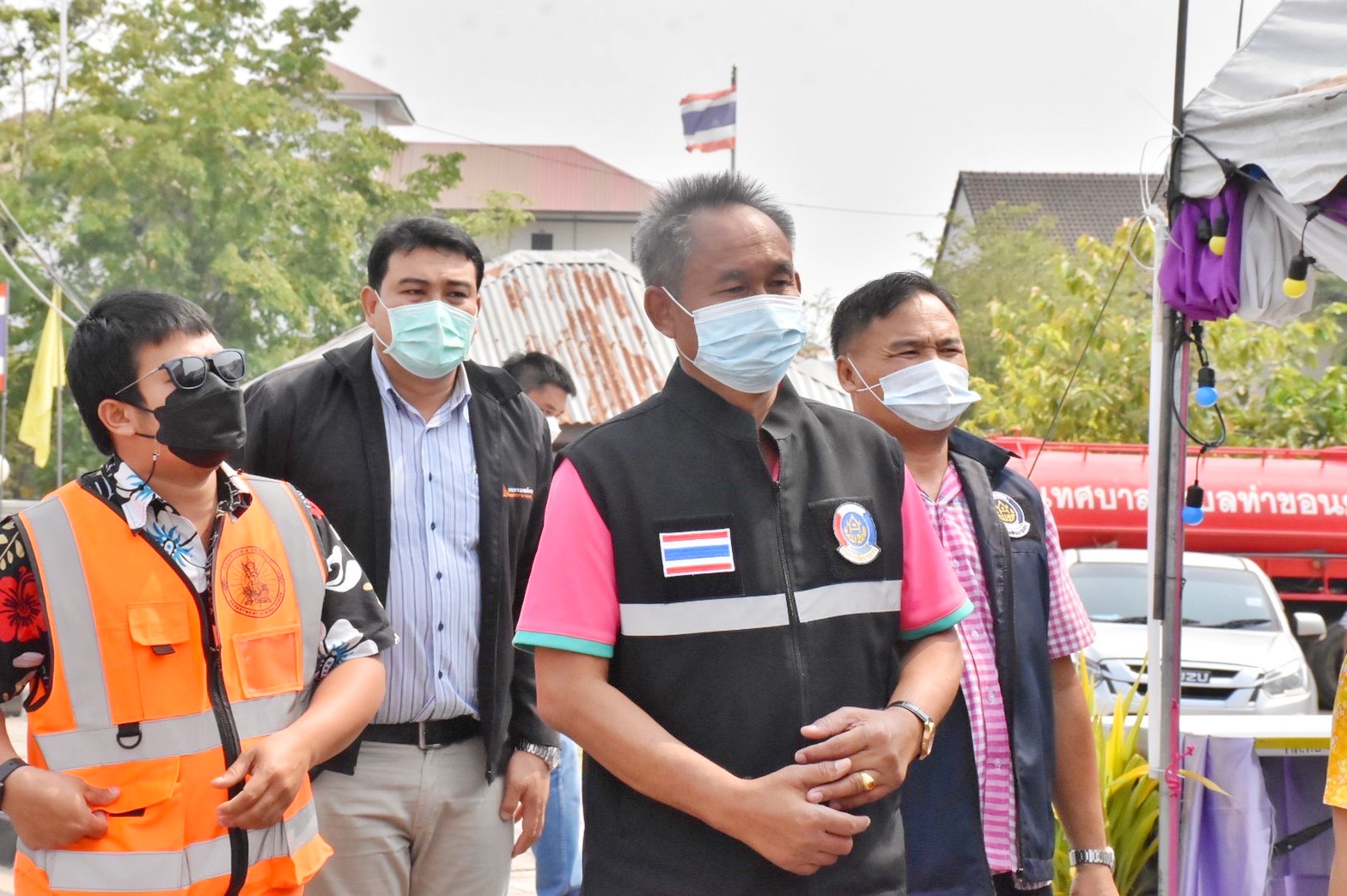 พช.มหาสารคาม ร่วมออกนิเทศและตรวจเยี่ยมจุดตรวจบริการประชาชน