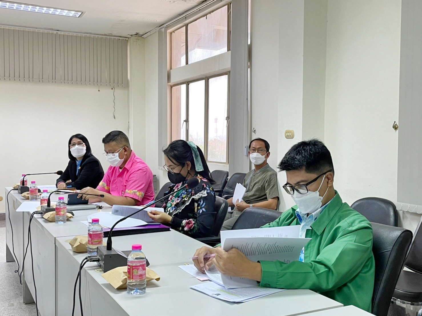 พช.มหาสารคามประชุมคณะกรรมการบริหารศูนย์อำนวยการขจัดความยากจนและพัฒนาคนทุกช่วงวัยอย่างยั่งยืนตามหลักปรัชญาของเศรษฐกิจพอเพียงจังหวัดมหาสารคาม (คจพ.จ.)