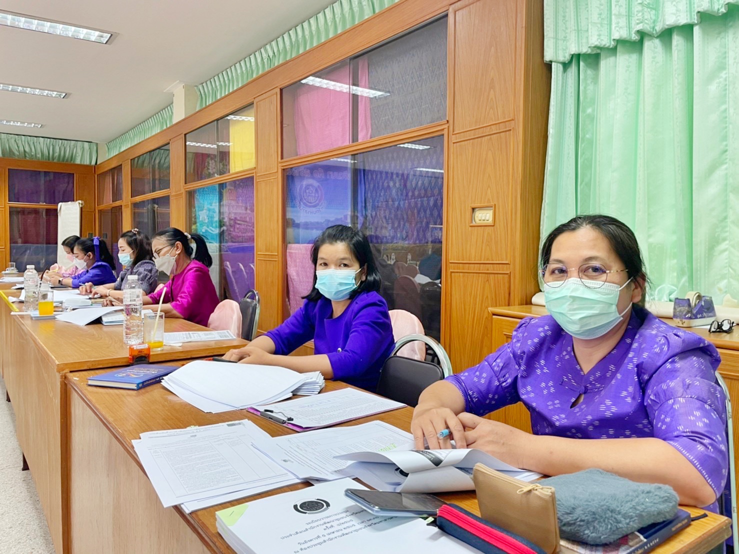 พช.มหาสารคาม ประชุมประจำเดือนสำนักงานพัฒนาชุมชนจังหวัดมหาสารคาม ครั้งที่ 4