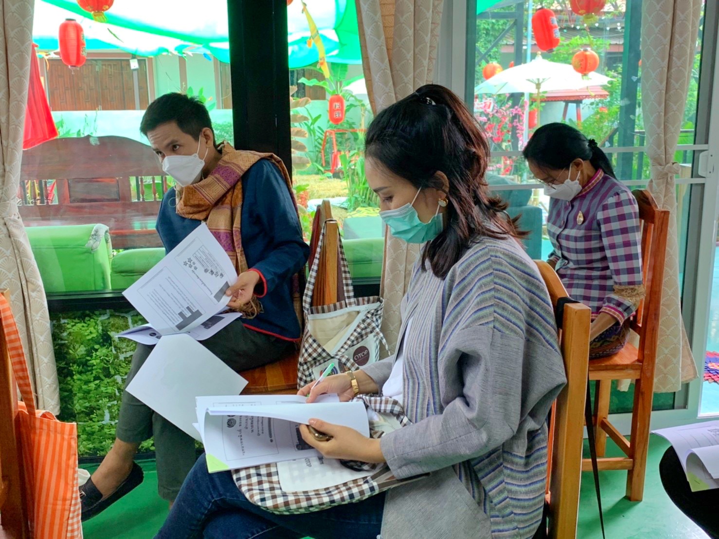พช.มหาสารคามประชุมเชิงปฏิบัติการพัฒนาศักยภาพเครือข่าย OTOP