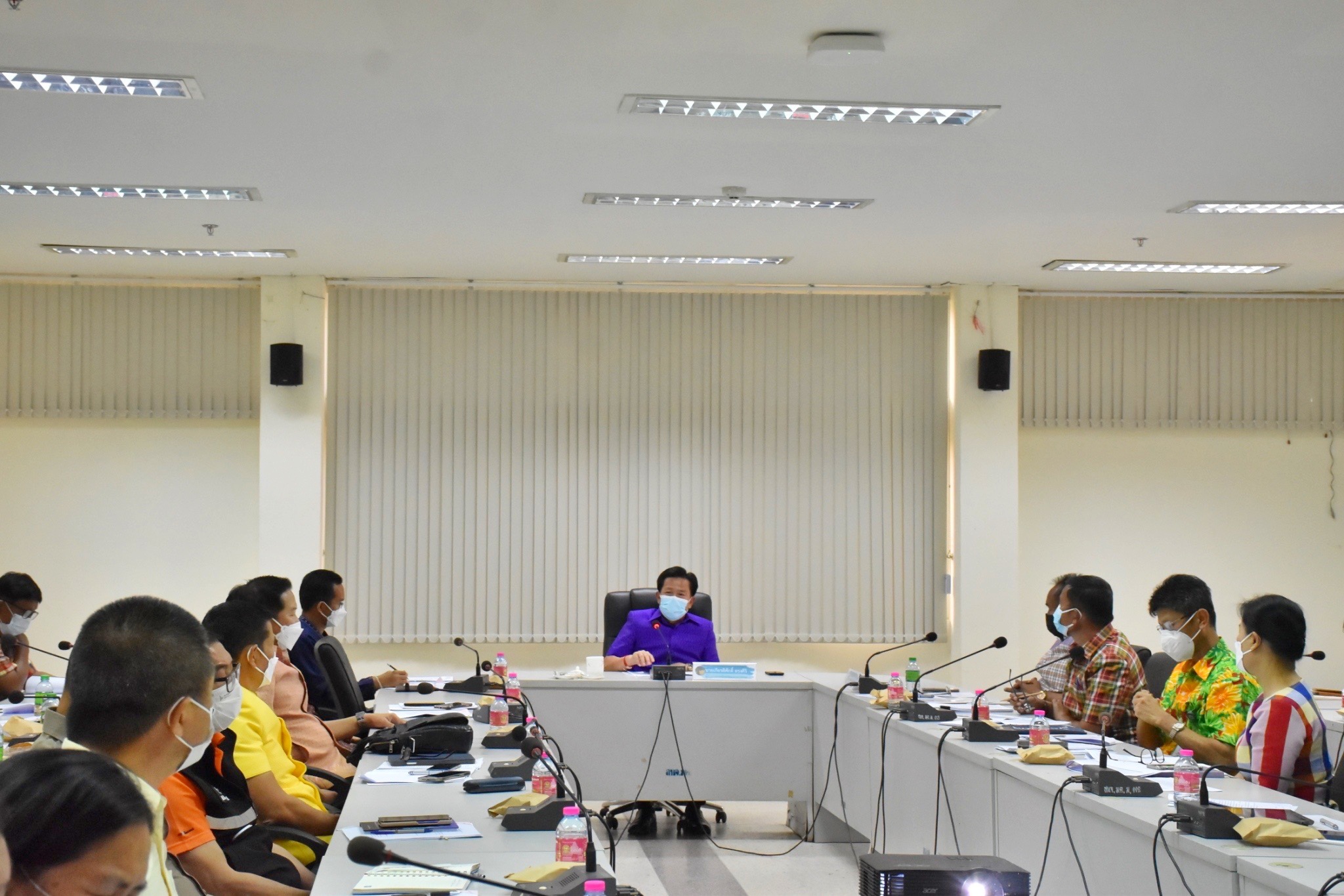 พช.มหาสารคามประชุมคณะกรรมการบริหารศูนย์อำนวยการขจัดความยากจนและพัฒนาคนทุกช่วงวัยอย่างยั่งยืนตามหลักปรัชญาของเศรษฐกิจพอเพียงจังหวัดมหาสารคาม (คจพ.จ.)