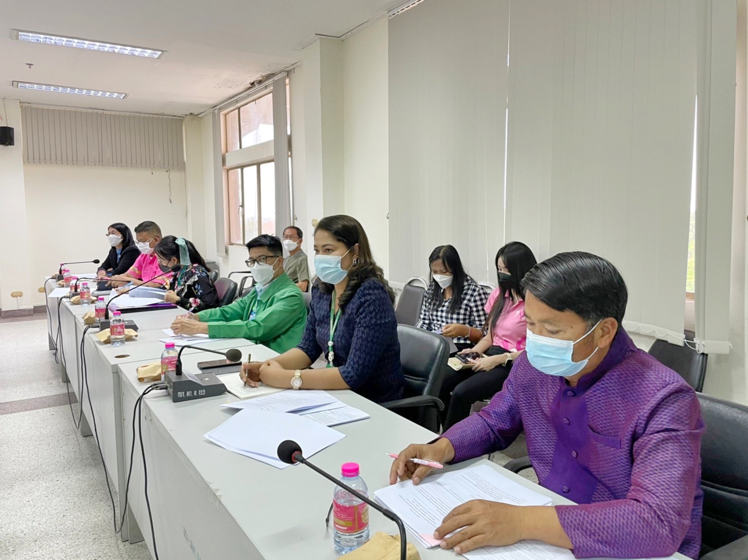 พช.มหาสารคามประชุมคณะกรรมการบริหารศูนย์อำนวยการขจัดความยากจนและพัฒนาคนทุกช่วงวัยอย่างยั่งยืนตามหลักปรัชญาของเศรษฐกิจพอเพียงจังหวัดมหาสารคาม (คจพ.จ.)
