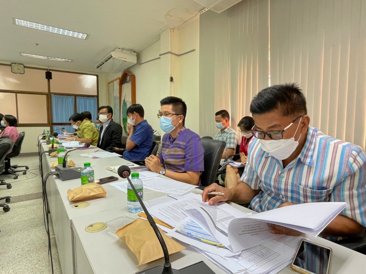 พช.มหาสารคามประชุมคณะกรรมการบริหารศูนย์อำนวยการขจัดความยากจนและพัฒนาคนทุกช่วงวัยอย่างยั่งยืนตามหลักปรัชญาของเศรษฐกิจพอเพียงจังหวัดมหาสารคาม (คจพ.จ.)