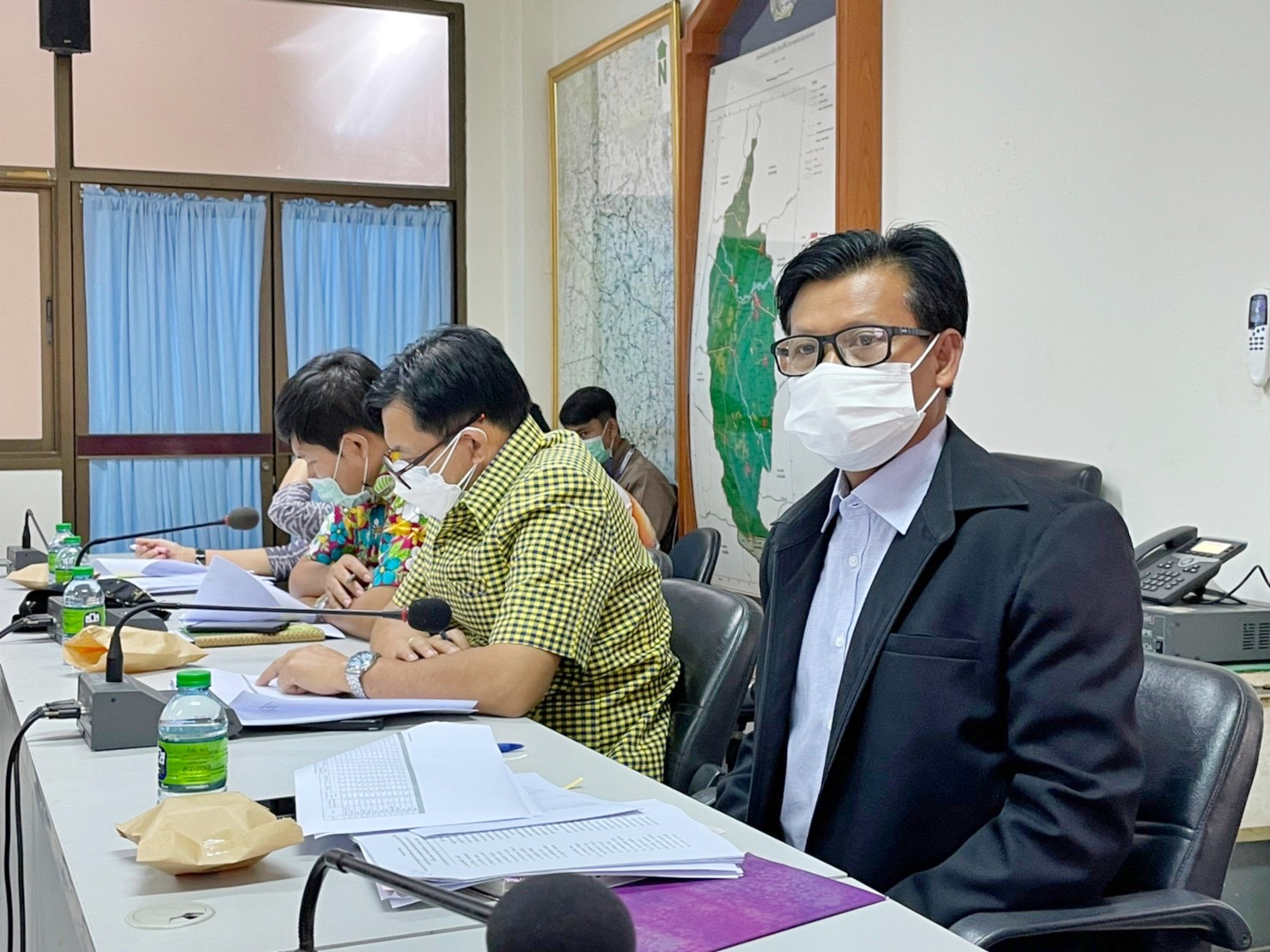 พช.มหาสารคามประชุมคณะกรรมการบริหารศูนย์อำนวยการขจัดความยากจนและพัฒนาคนทุกช่วงวัยอย่างยั่งยืนตามหลักปรัชญาของเศรษฐกิจพอเพียงจังหวัดมหาสารคาม (คจพ.จ.)