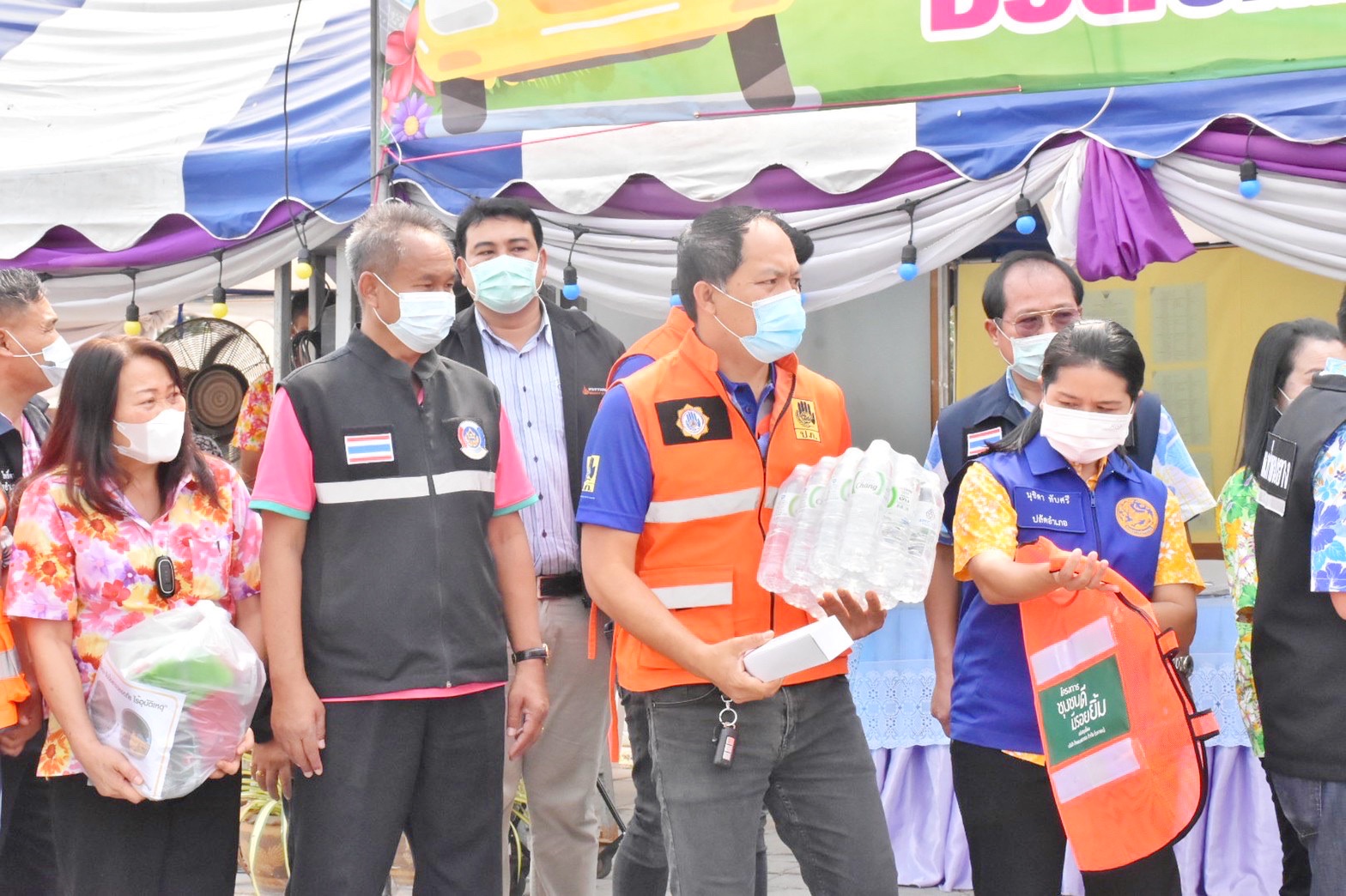 พช.มหาสารคาม ร่วมออกนิเทศและตรวจเยี่ยมจุดตรวจบริการประชาชน