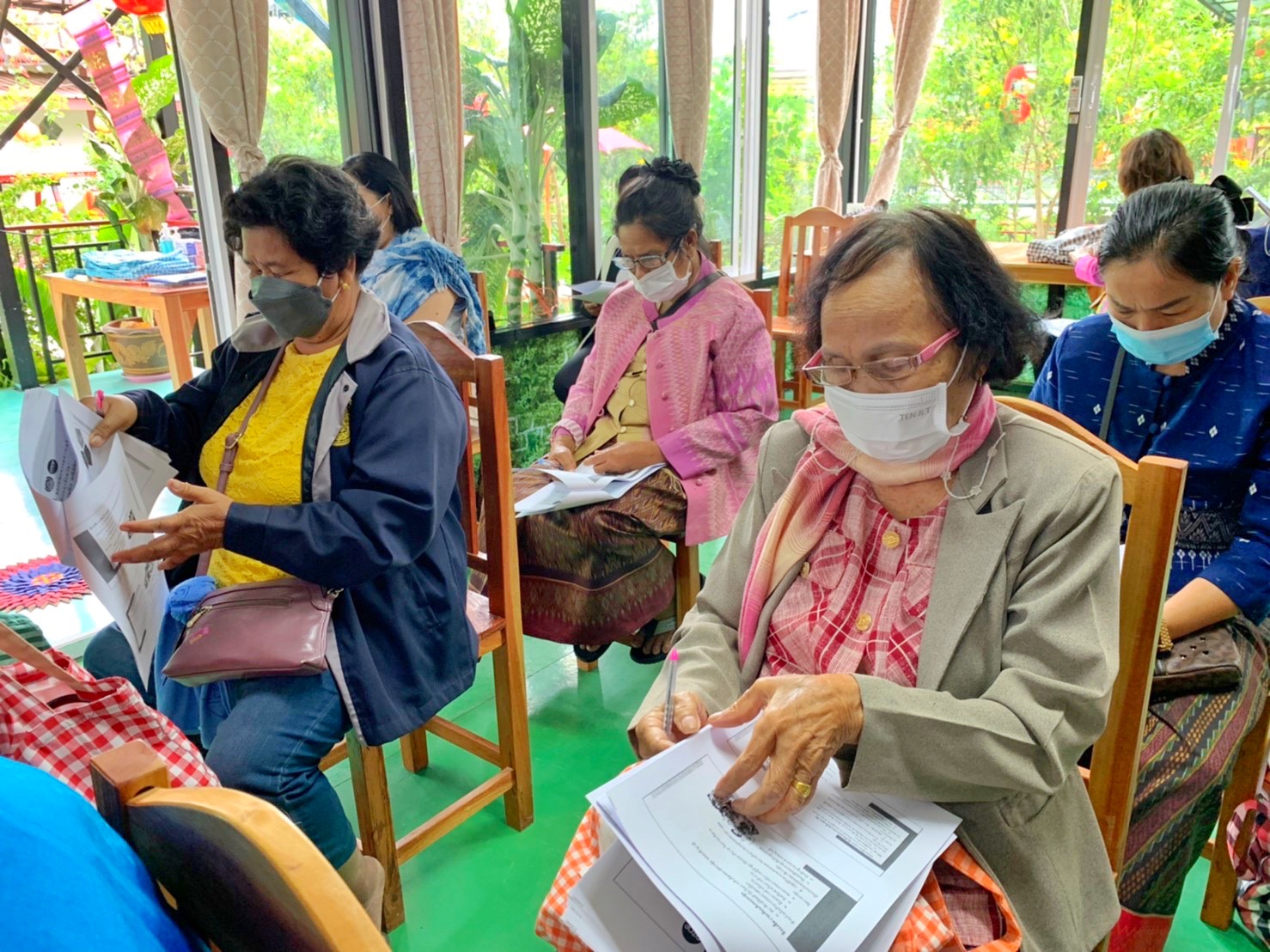 พช.มหาสารคามประชุมเชิงปฏิบัติการพัฒนาศักยภาพเครือข่าย OTOP