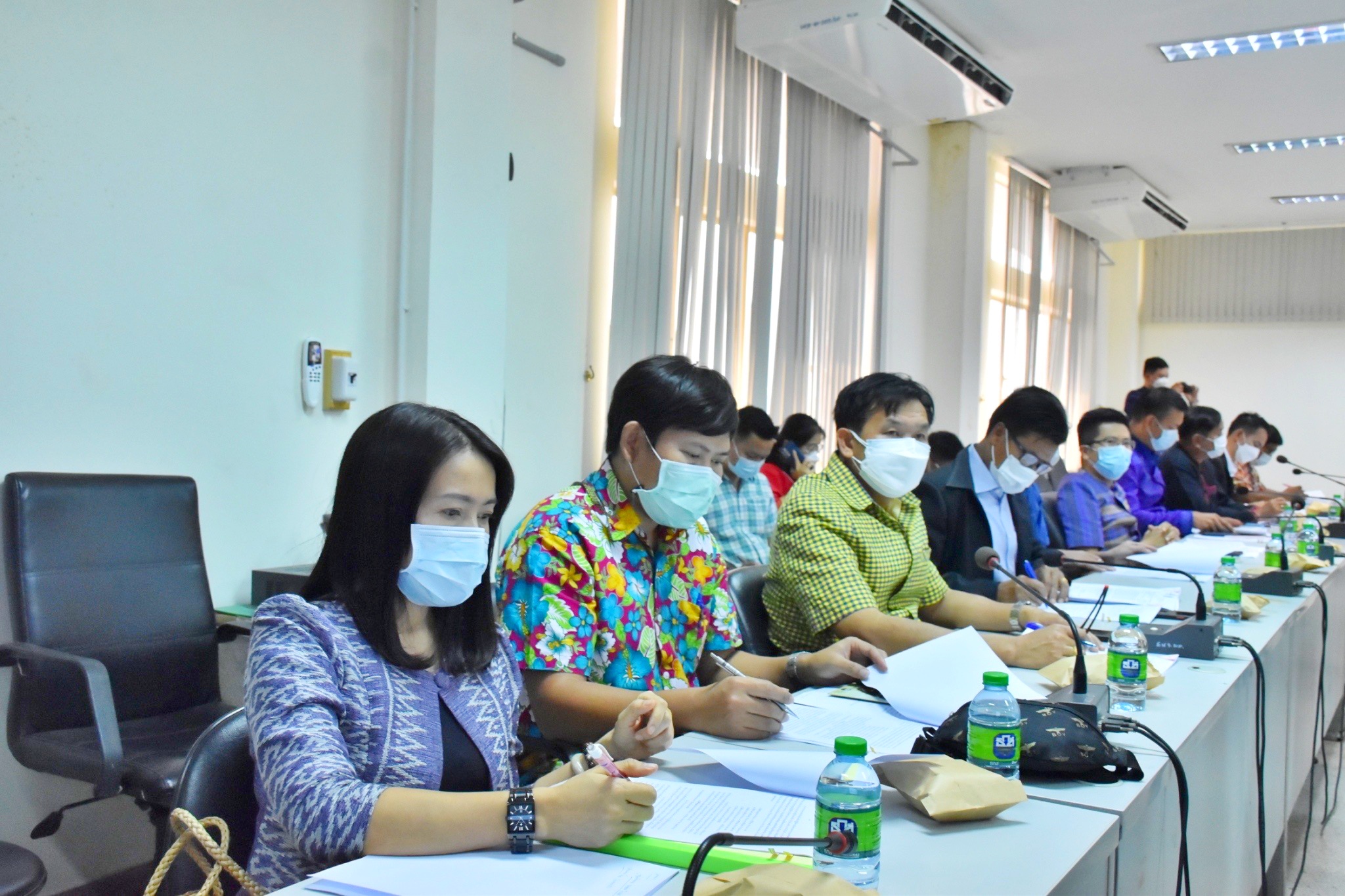 พช.มหาสารคามประชุมคณะกรรมการบริหารศูนย์อำนวยการขจัดความยากจนและพัฒนาคนทุกช่วงวัยอย่างยั่งยืนตามหลักปรัชญาของเศรษฐกิจพอเพียงจังหวัดมหาสารคาม (คจพ.จ.)