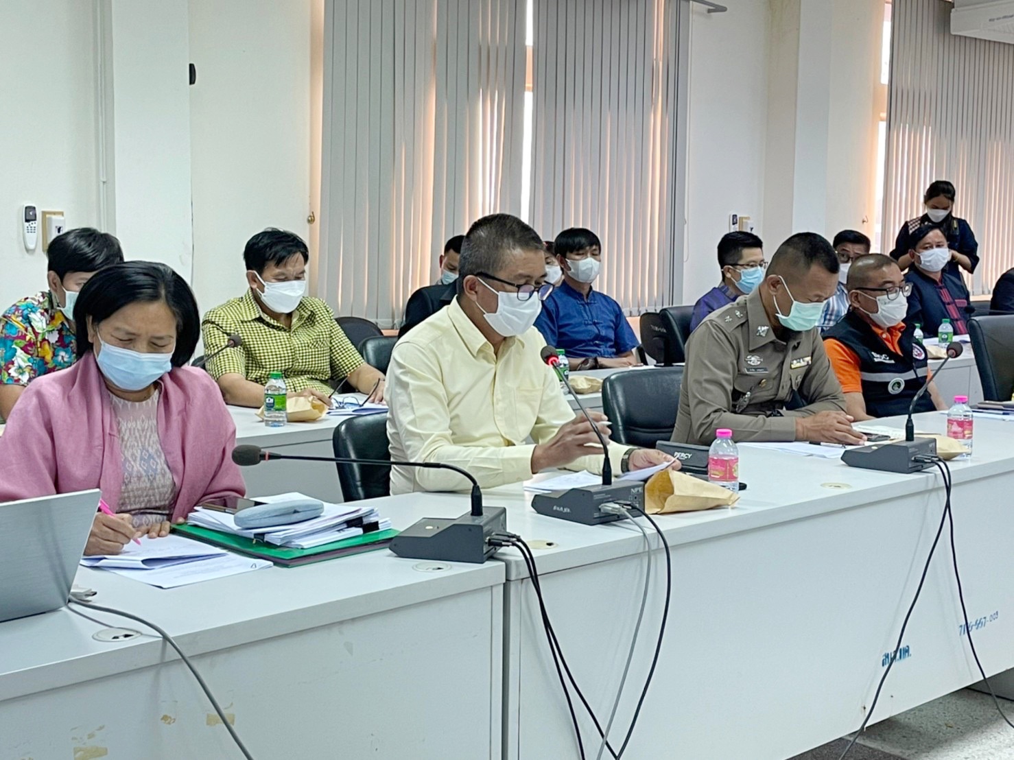 พช.มหาสารคามประชุมคณะกรรมการบริหารศูนย์อำนวยการขจัดความยากจนและพัฒนาคนทุกช่วงวัยอย่างยั่งยืนตามหลักปรัชญาของเศรษฐกิจพอเพียงจังหวัดมหาสารคาม (คจพ.จ.)
