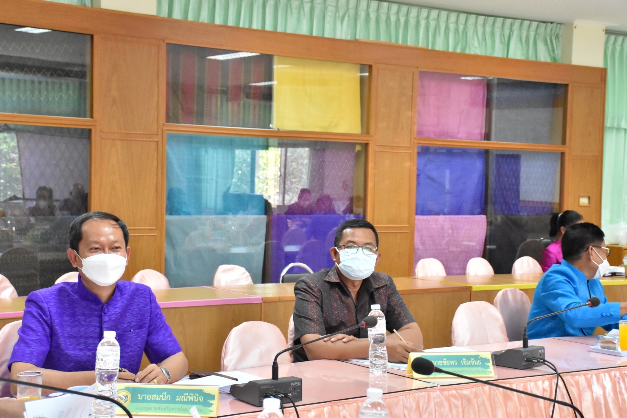 พช.มหาสารคาม ประชุมประจำเดือนสำนักงานพัฒนาชุมชนจังหวัดมหาสารคาม ครั้งที่ 4