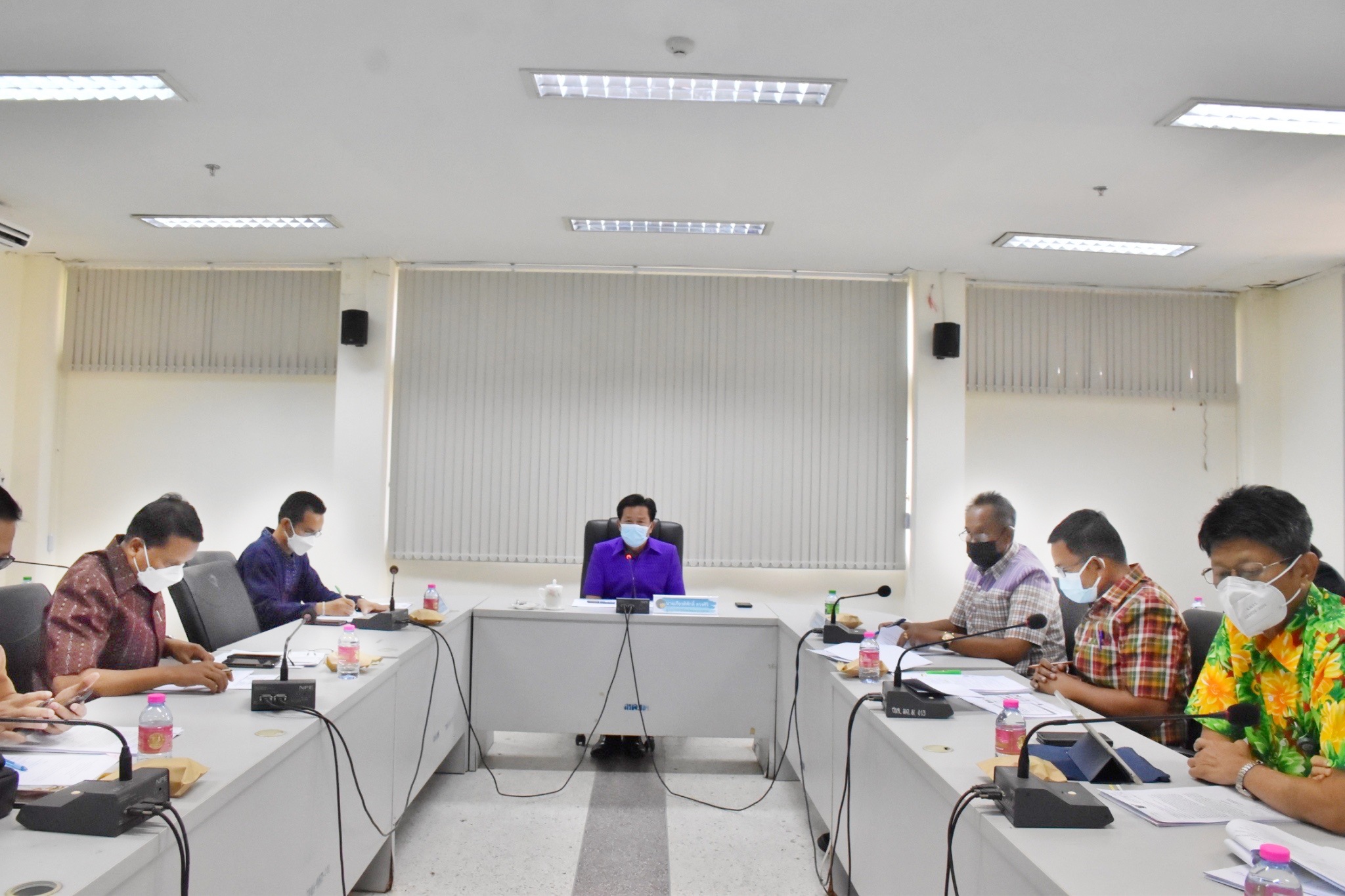 พช.มหาสารคามประชุมคณะกรรมการบริหารศูนย์อำนวยการขจัดความยากจนและพัฒนาคนทุกช่วงวัยอย่างยั่งยืนตามหลักปรัชญาของเศรษฐกิจพอเพียงจังหวัดมหาสารคาม (คจพ.จ.)