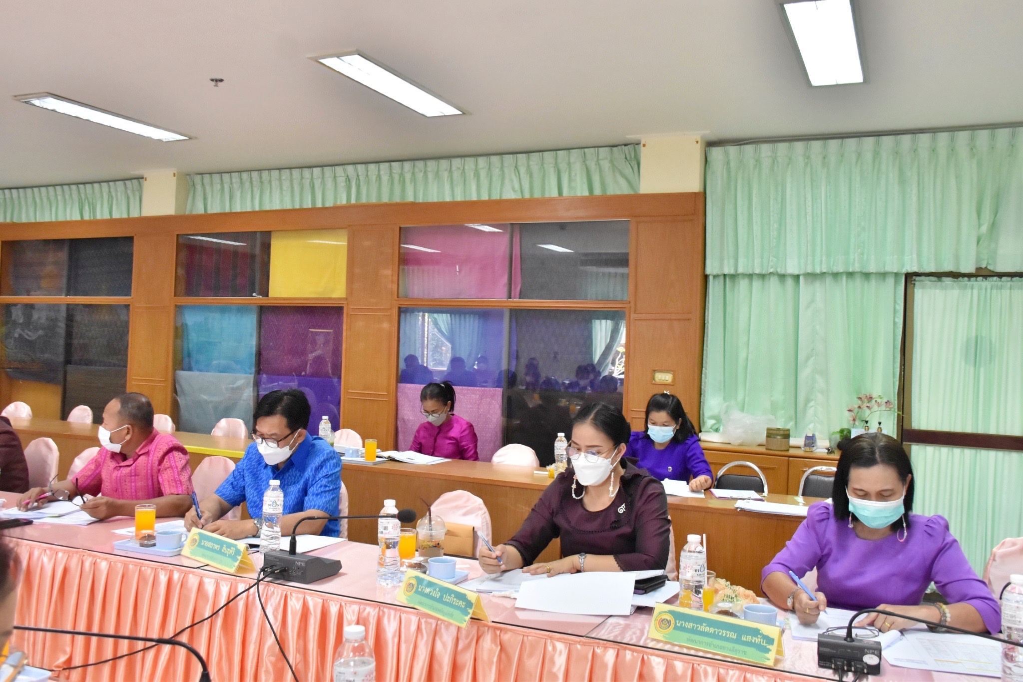 พช.มหาสารคาม ประชุมประจำเดือนสำนักงานพัฒนาชุมชนจังหวัดมหาสารคาม ครั้งที่ 4