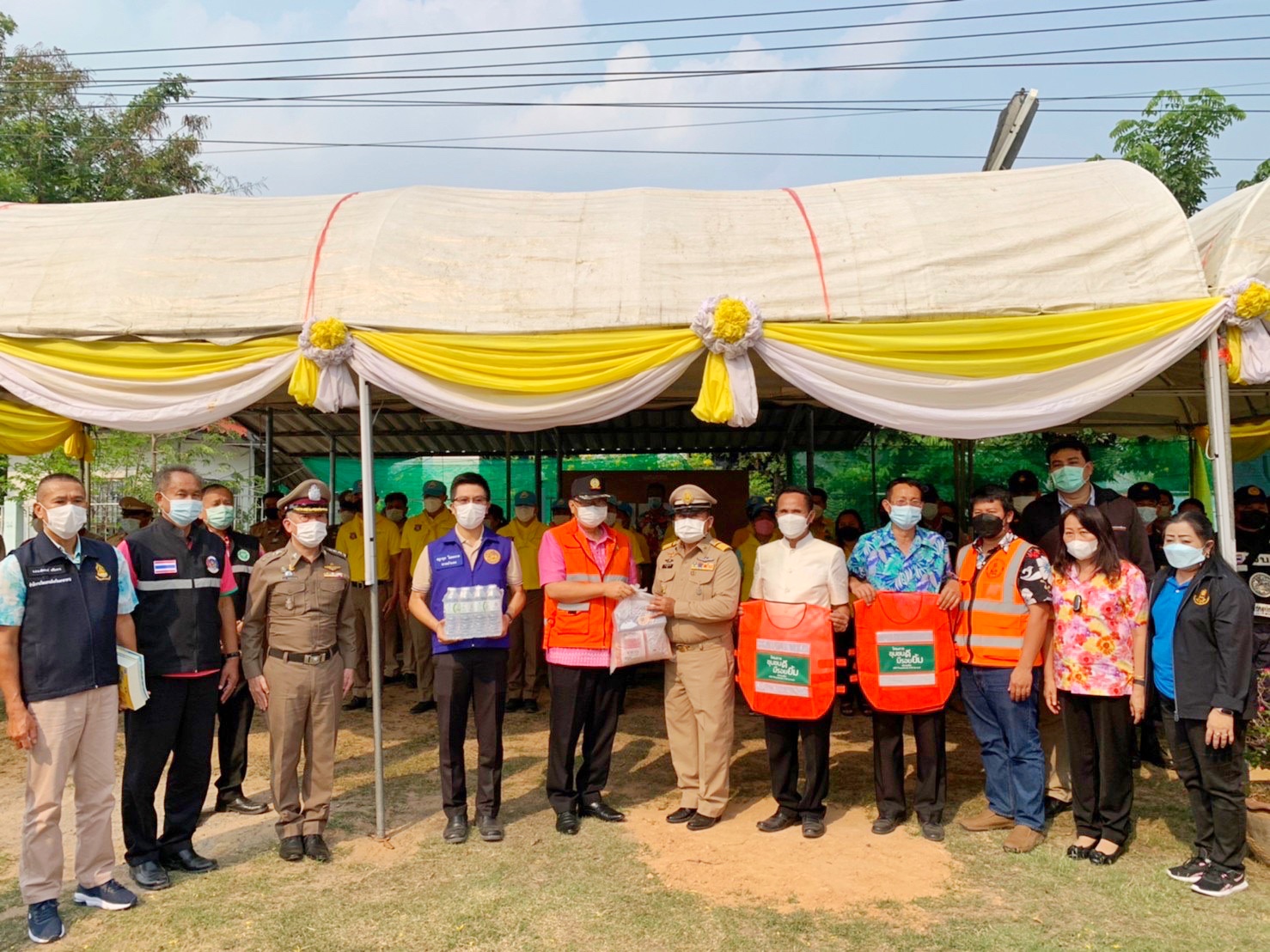 พช.มหาสารคาม ร่วมออกนิเทศและตรวจเยี่ยมจุดตรวจบริการประชาชน